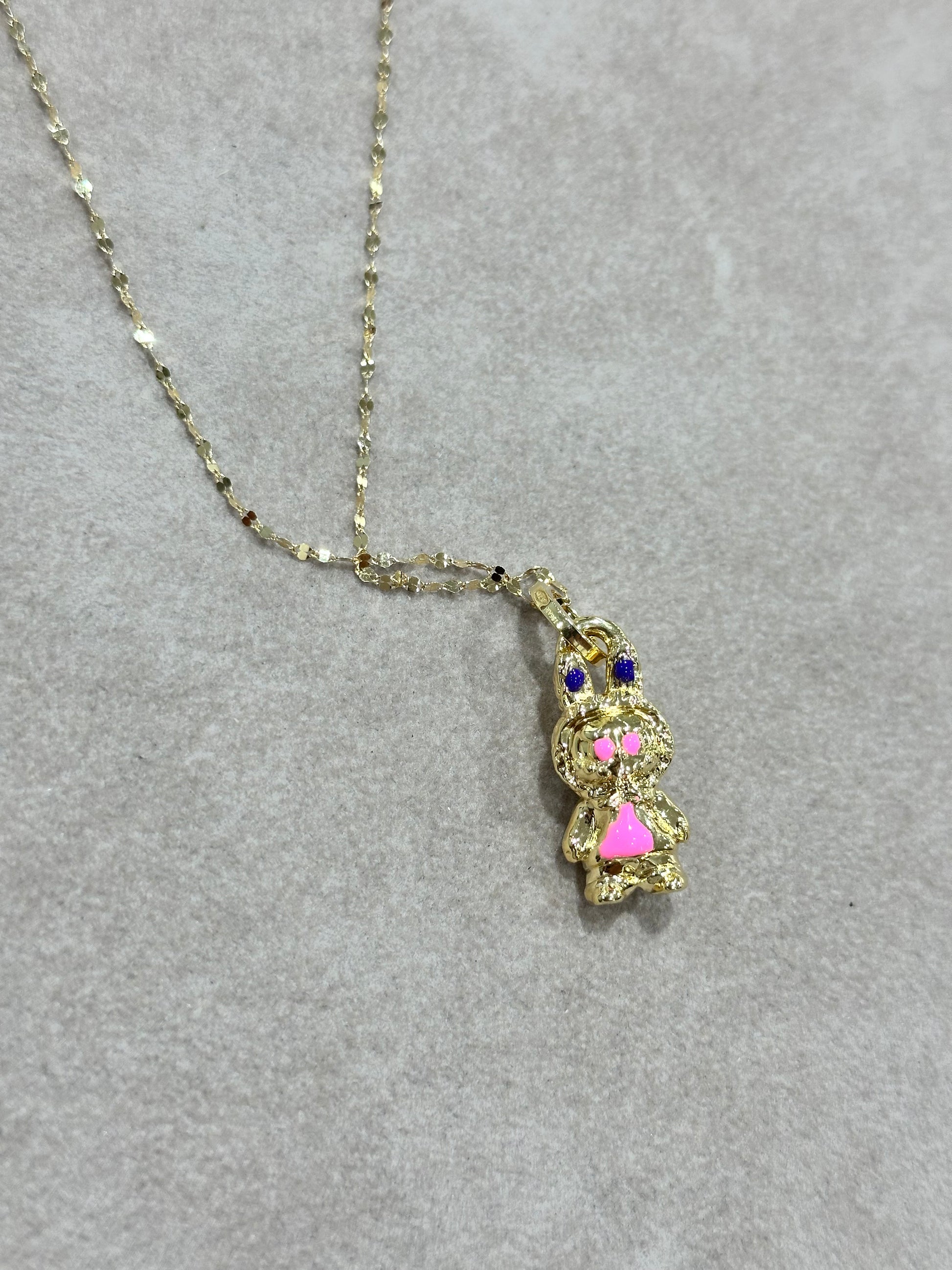 COLLANA LABUBU ORO 18KT