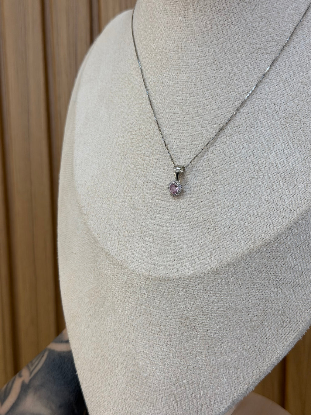 COLLANA DAFNE PINK ARGENTO 925