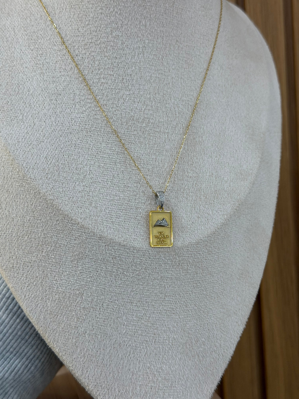 COLLANA MEDAGLIETTA NAPOLI ARGENTO 925