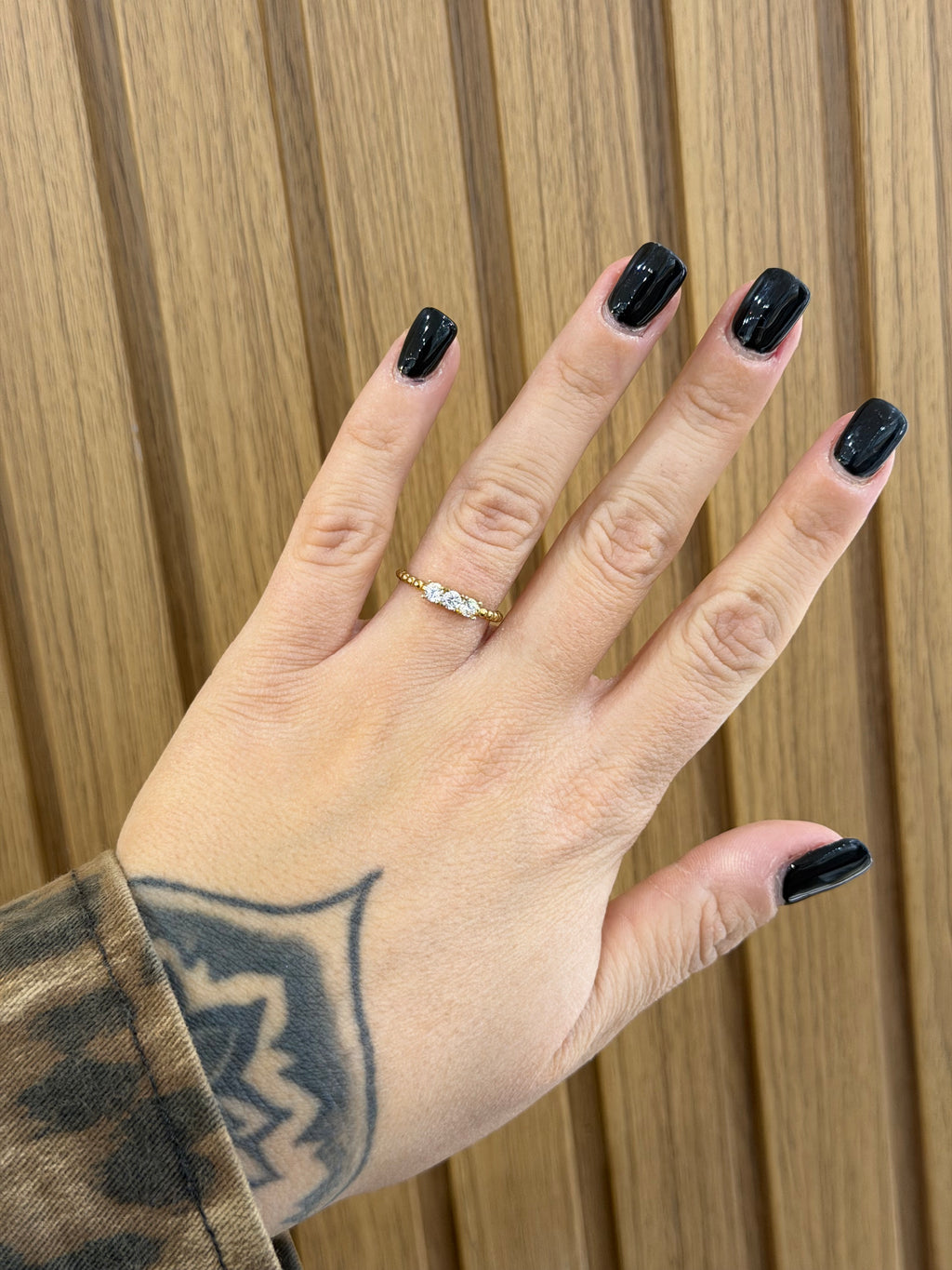 ANELLO TRILOGY ORO 9 CARATI