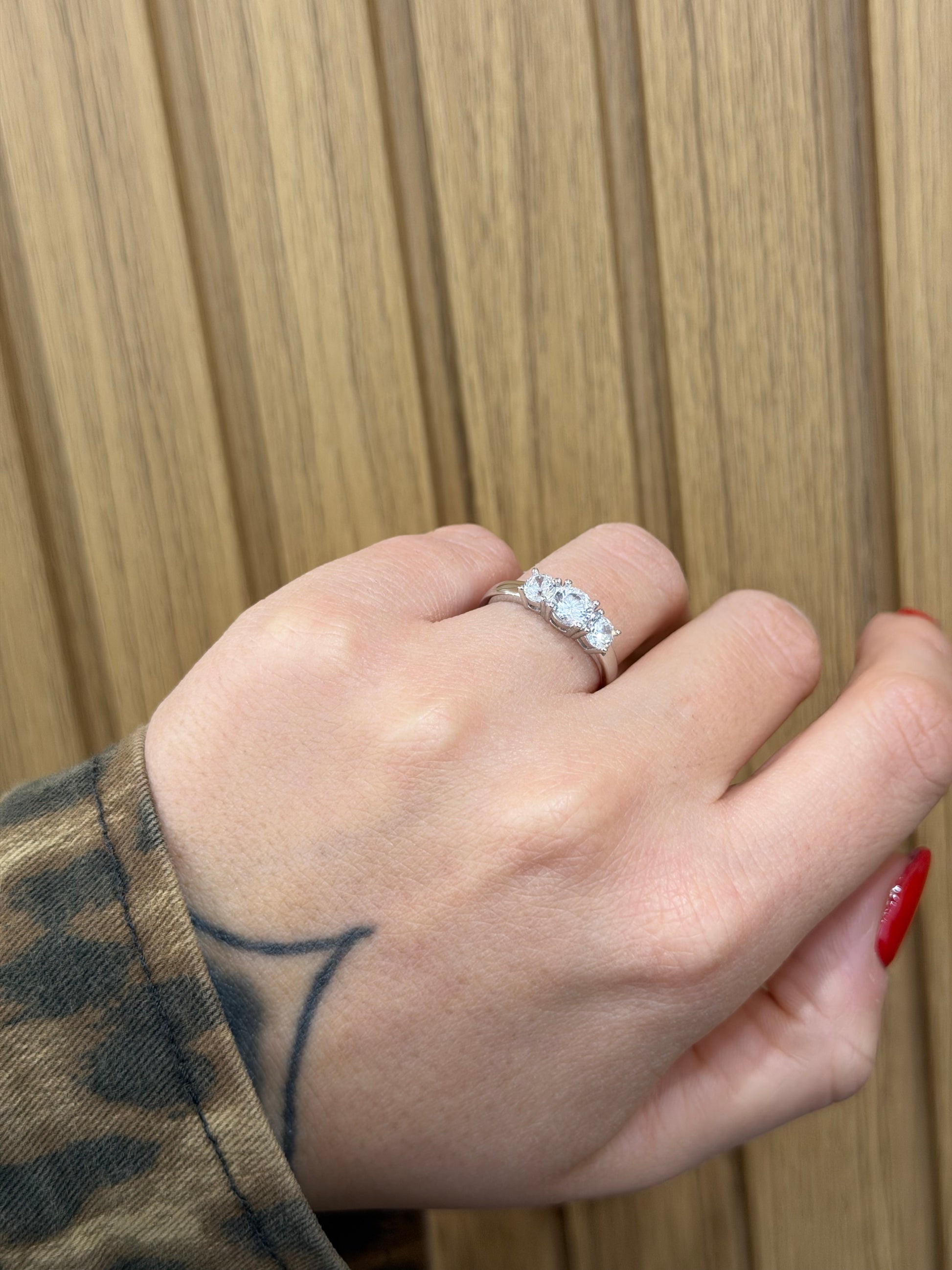 ANELLO TRILOGY ARGENTO 925