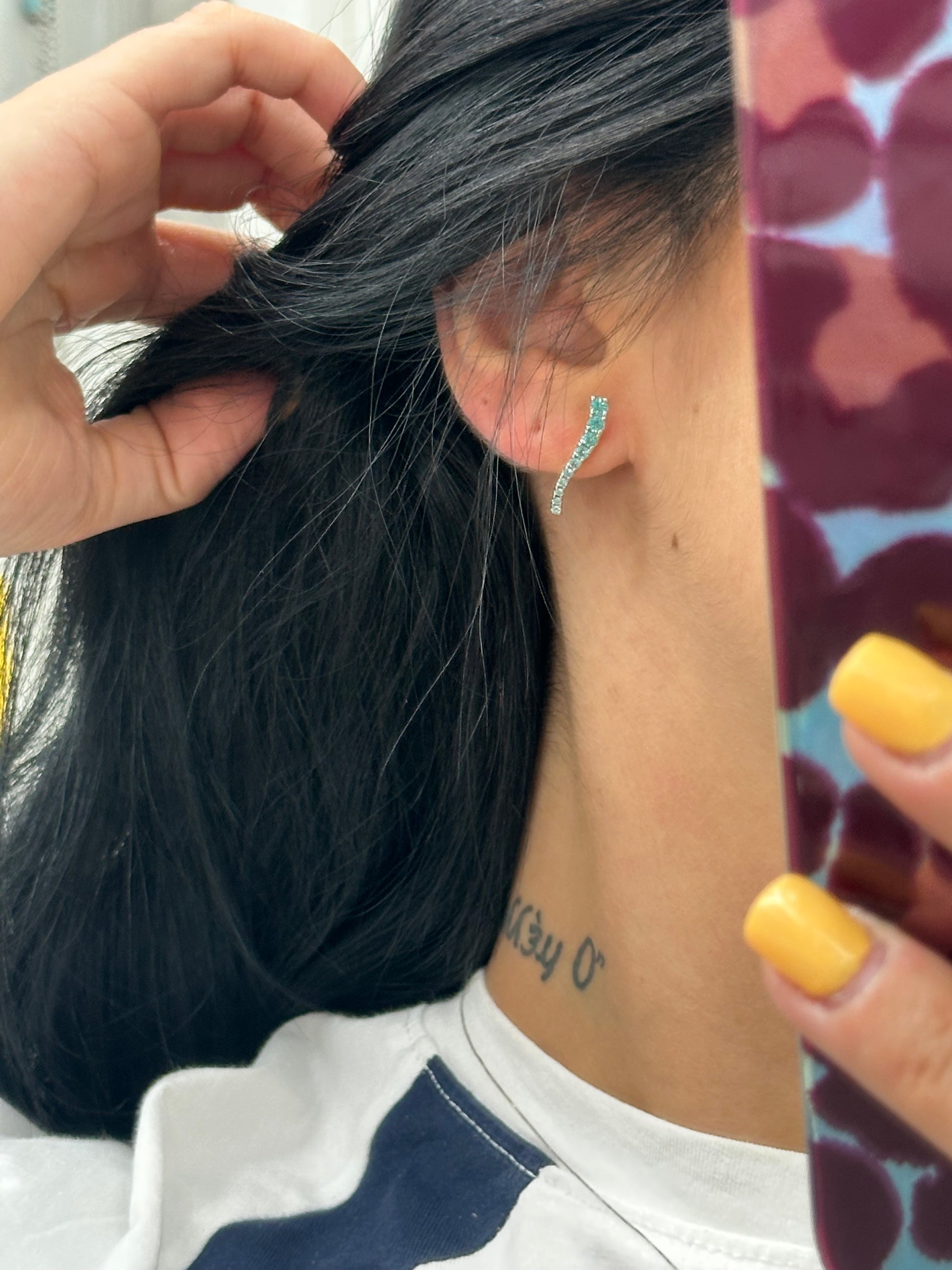 ORECCHINI ONDA PARAIBA LAURA P