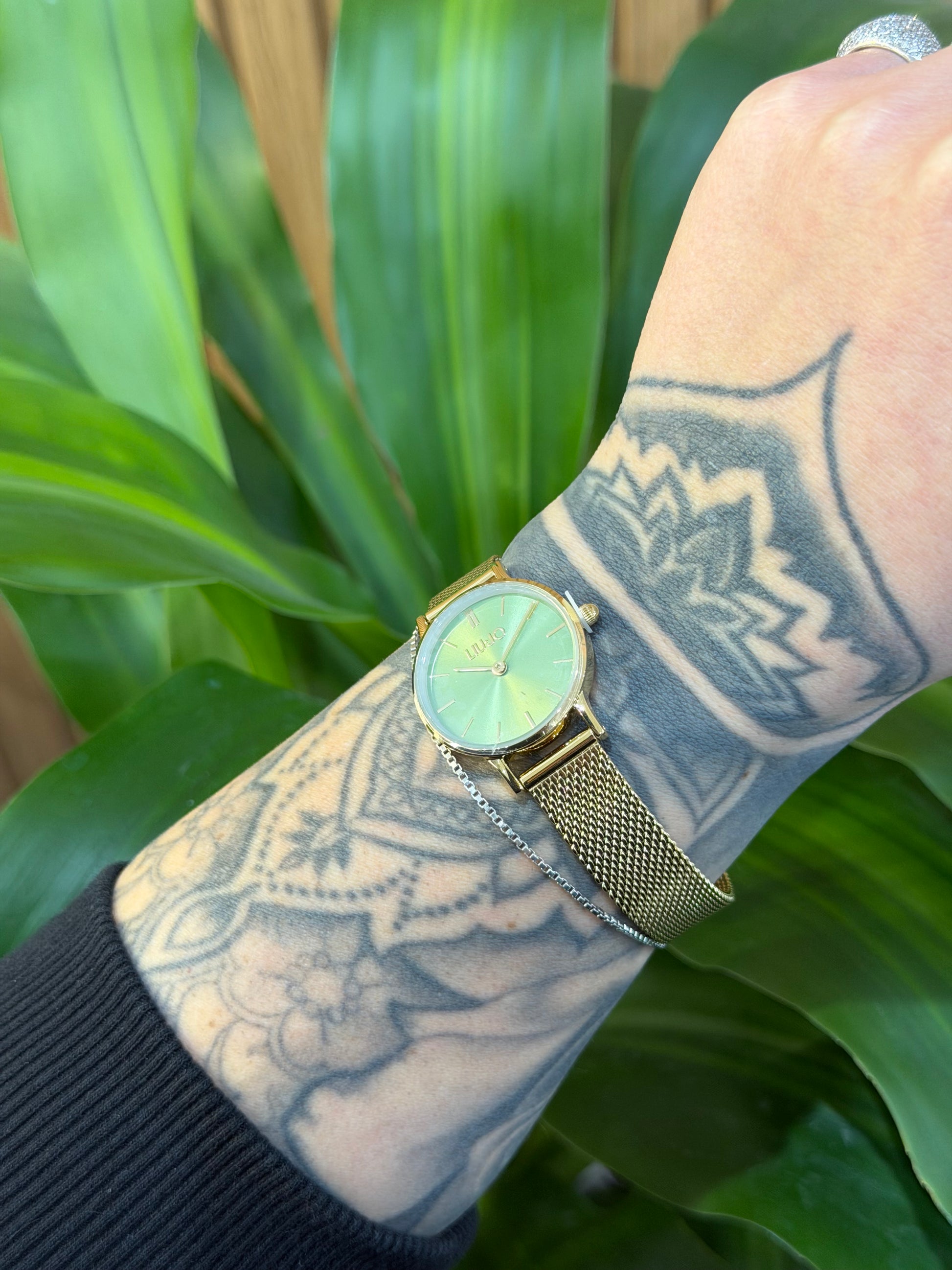OROLOGIO LIU JO QUADRANTE VERDE