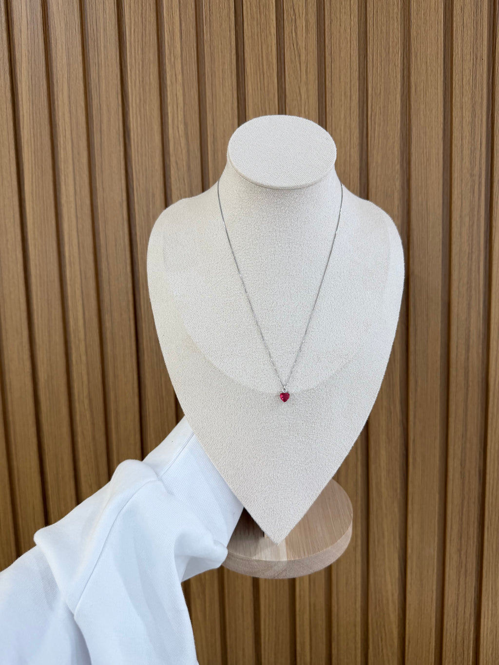 COLLANA MINI CUORICINO ARGENTO 925