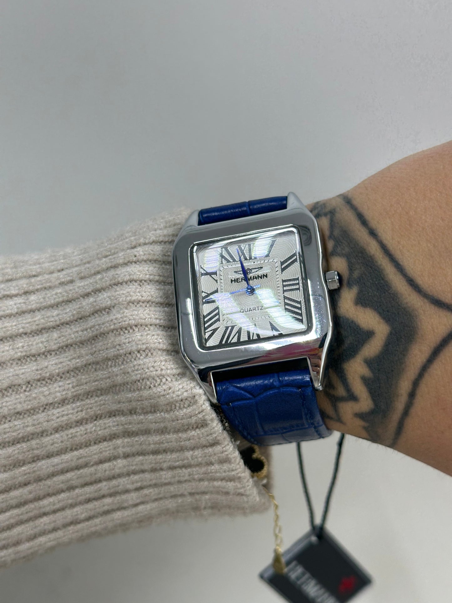 OROLOGIO HERMANN BLU