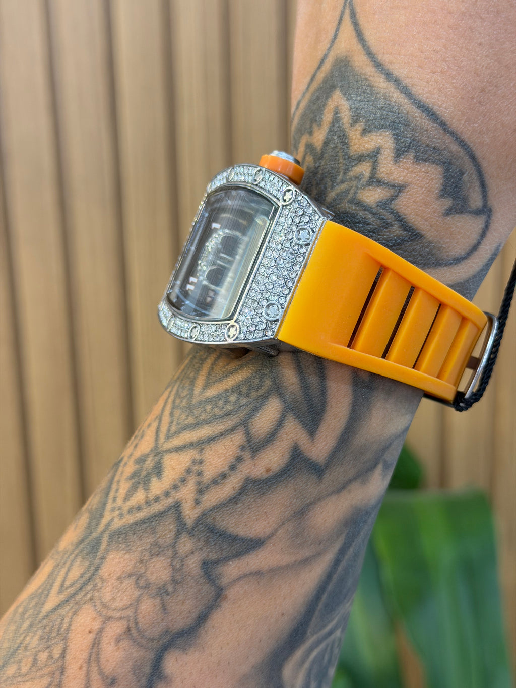 OROLOGIO RAPPER AMERICA ARANCIONE