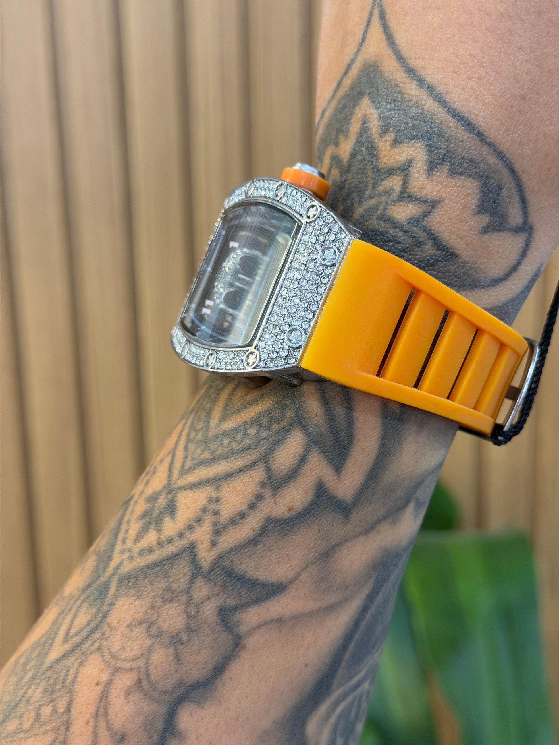 OROLOGIO RAPPER AMERICA ARANCIONE