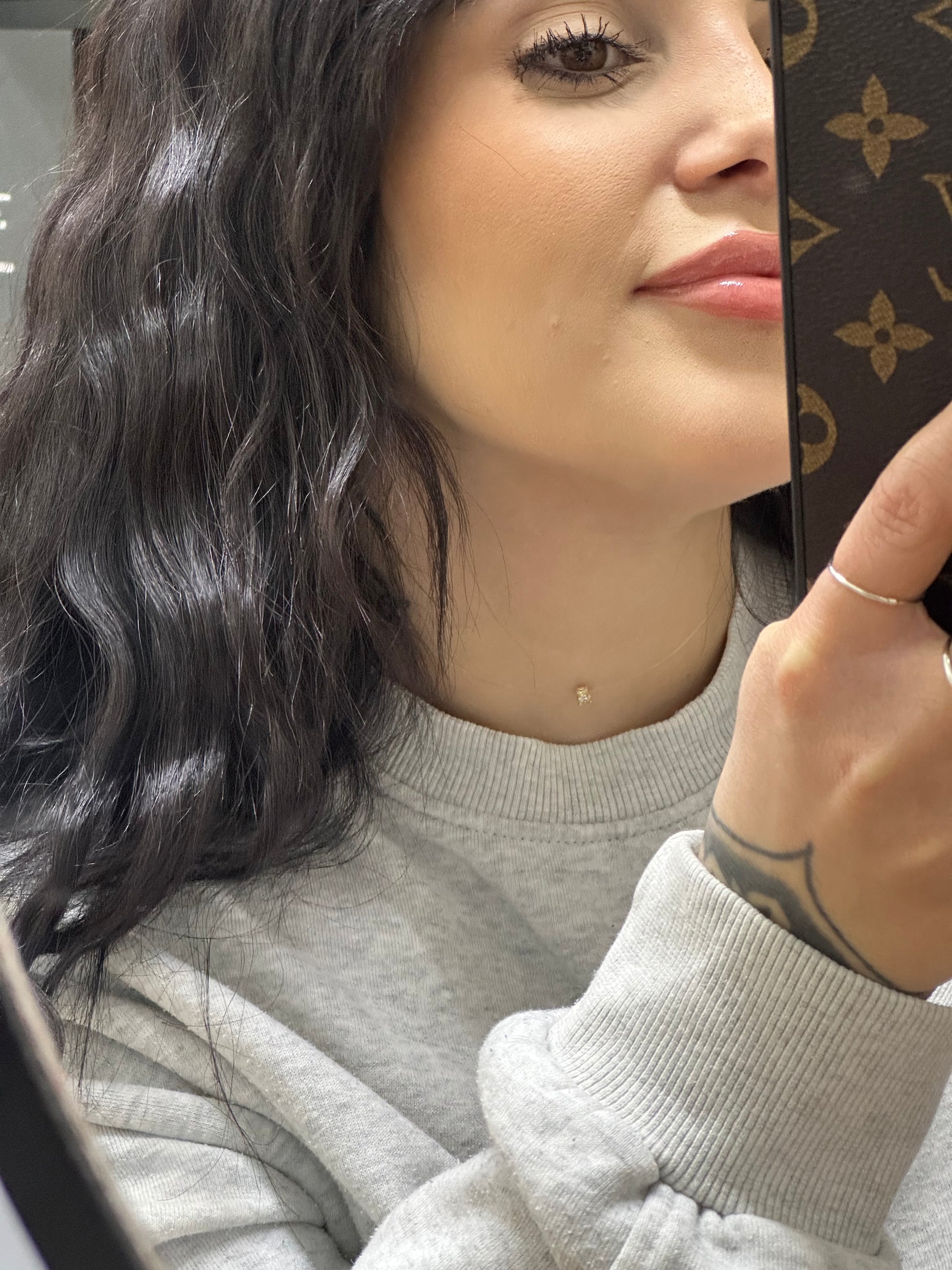 COLLANA PUNTO LUCE INVISIBLE