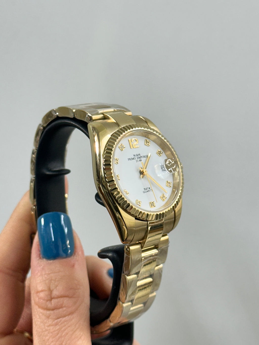 OROLOGIO PRIMO EMPORIO TOTAL GOLD QUADRANTE BIANCO