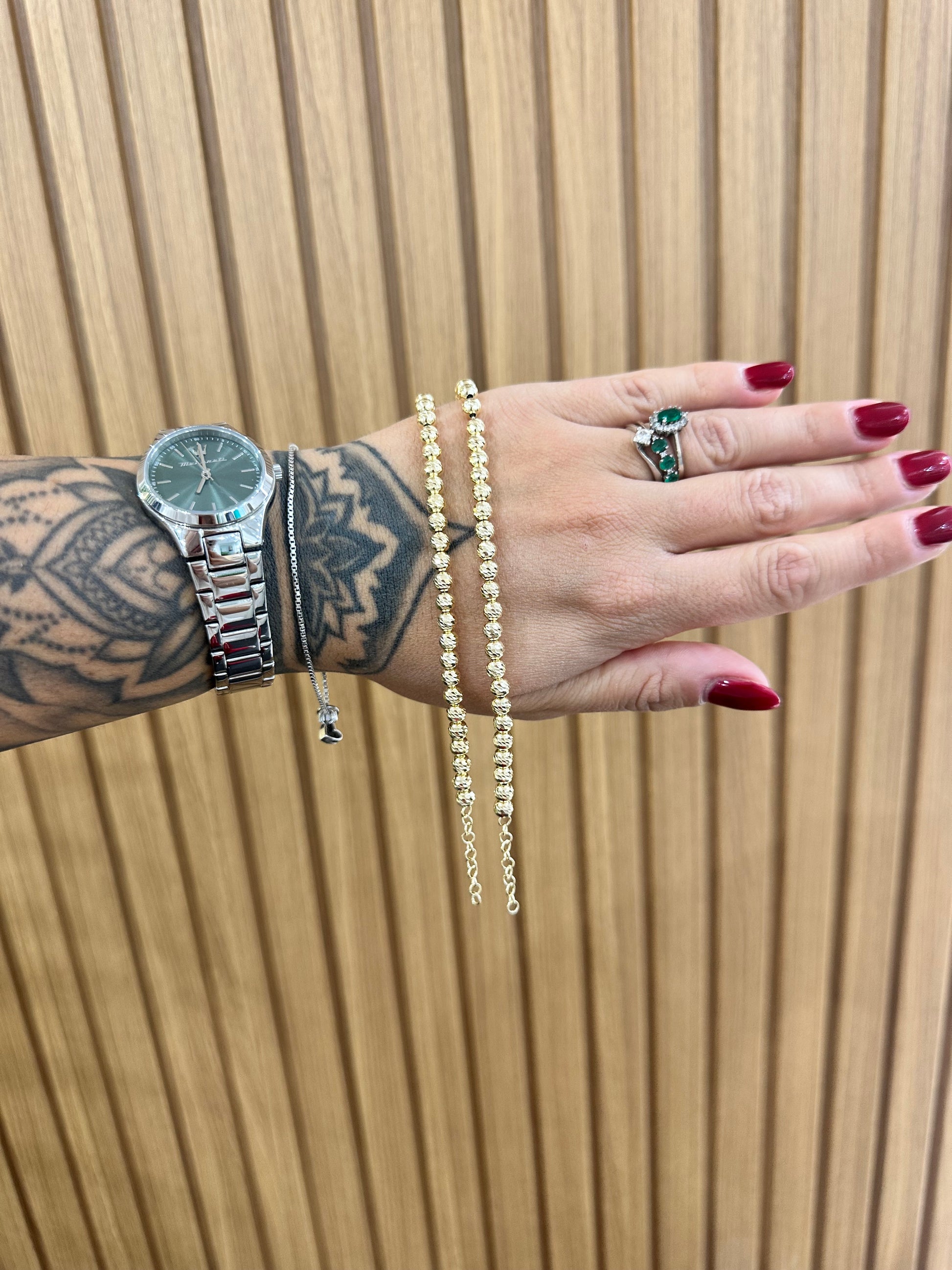 BRACCIALE MILLE LUCI ARGENTO 925 CON DORATURA