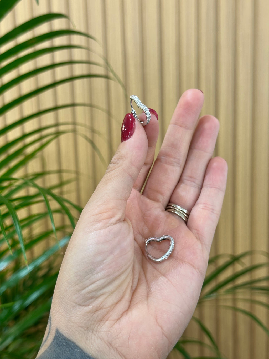 CERCHIETTI CUORE ARGENTO 925