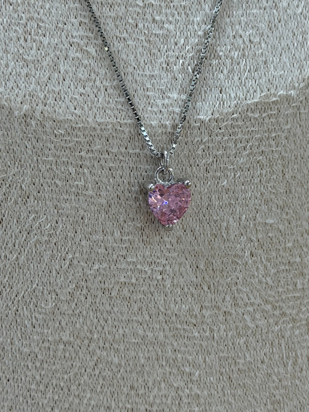 COLLANA MINI CUORICINO ARGENTO 925