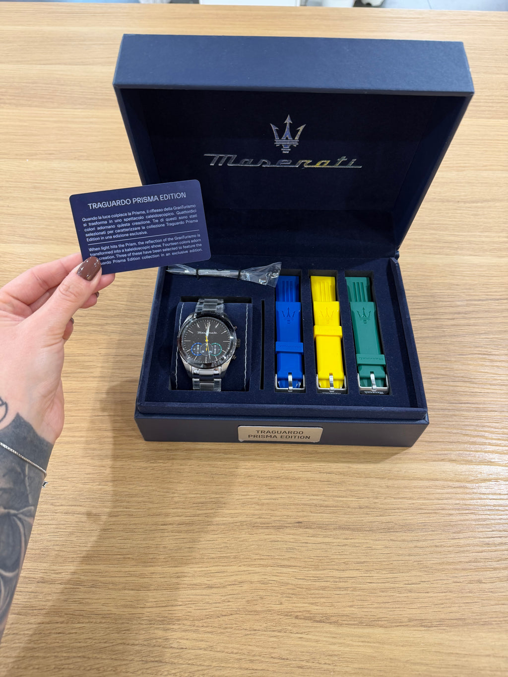 OROLOGIO MASERATI TRAGUARDO PRISMA EDITION