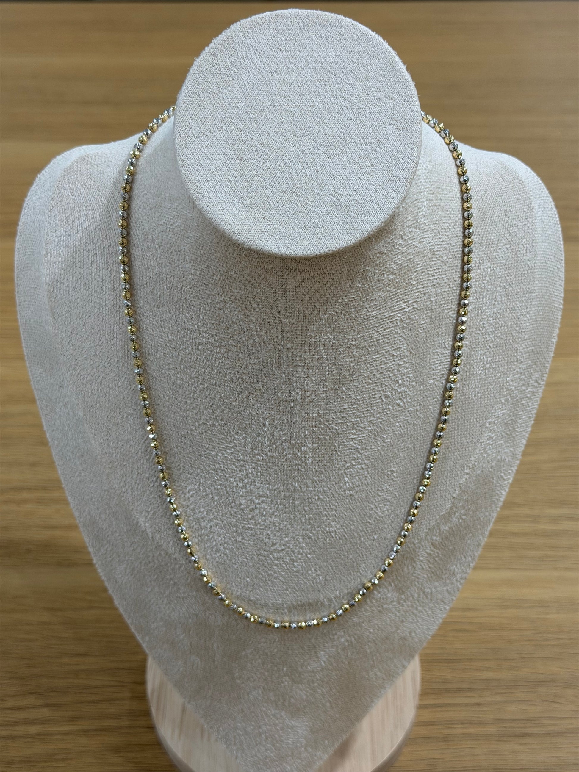 COLLANA MILLE LUCI ORO 18KT BICOLORE
