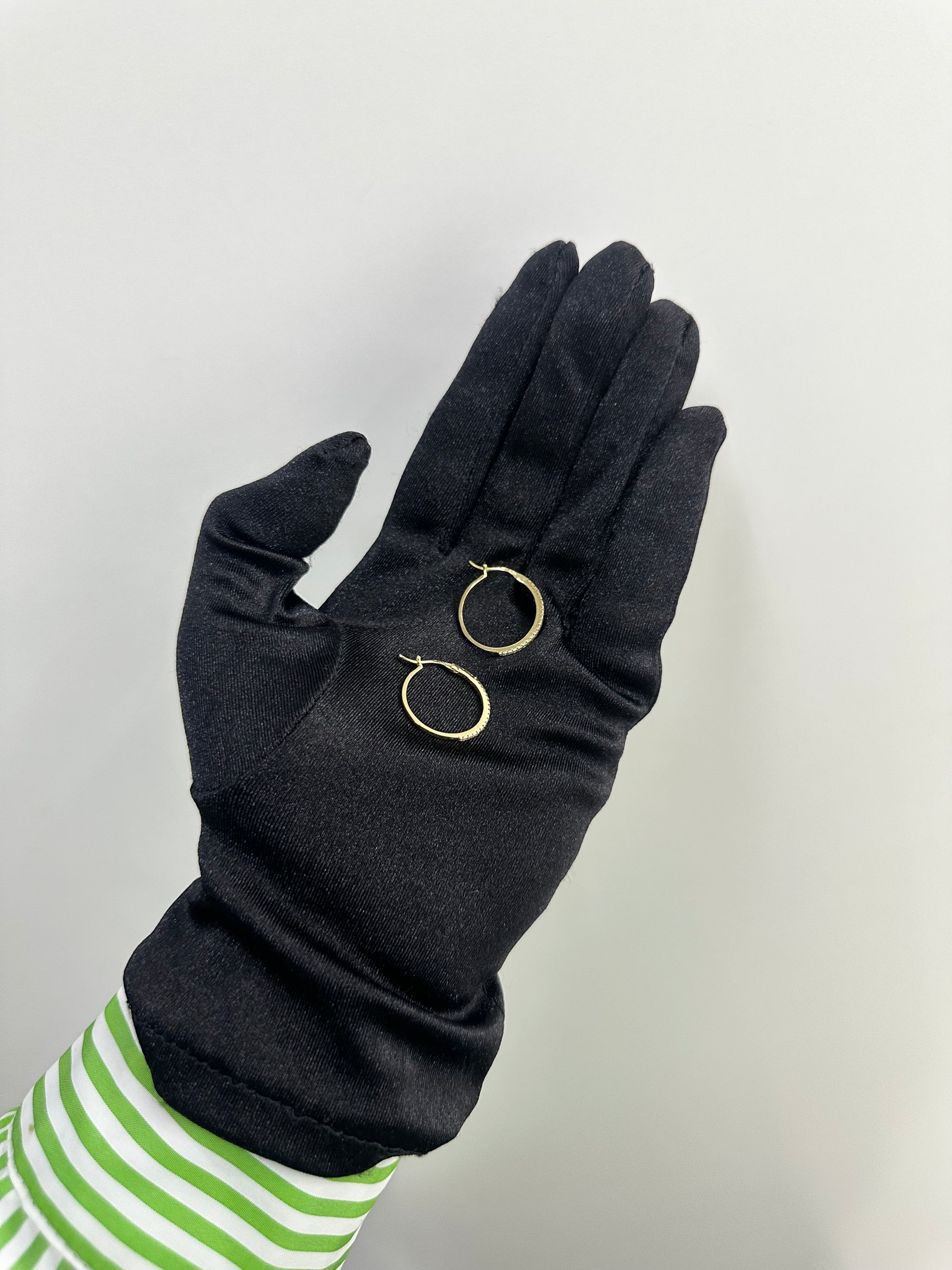 CERCHI ZIRCONATI ORO 18KT