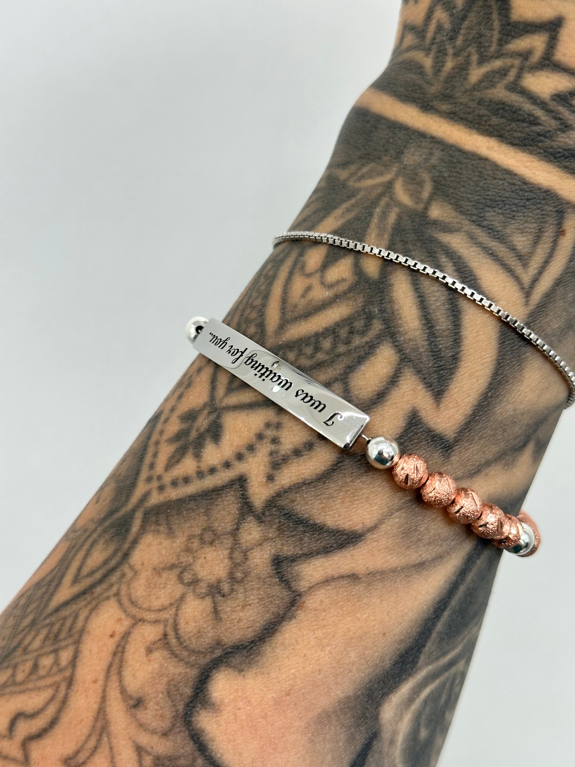 BRACCIALE DEDICATION I WAS WAITING FOR YOU
