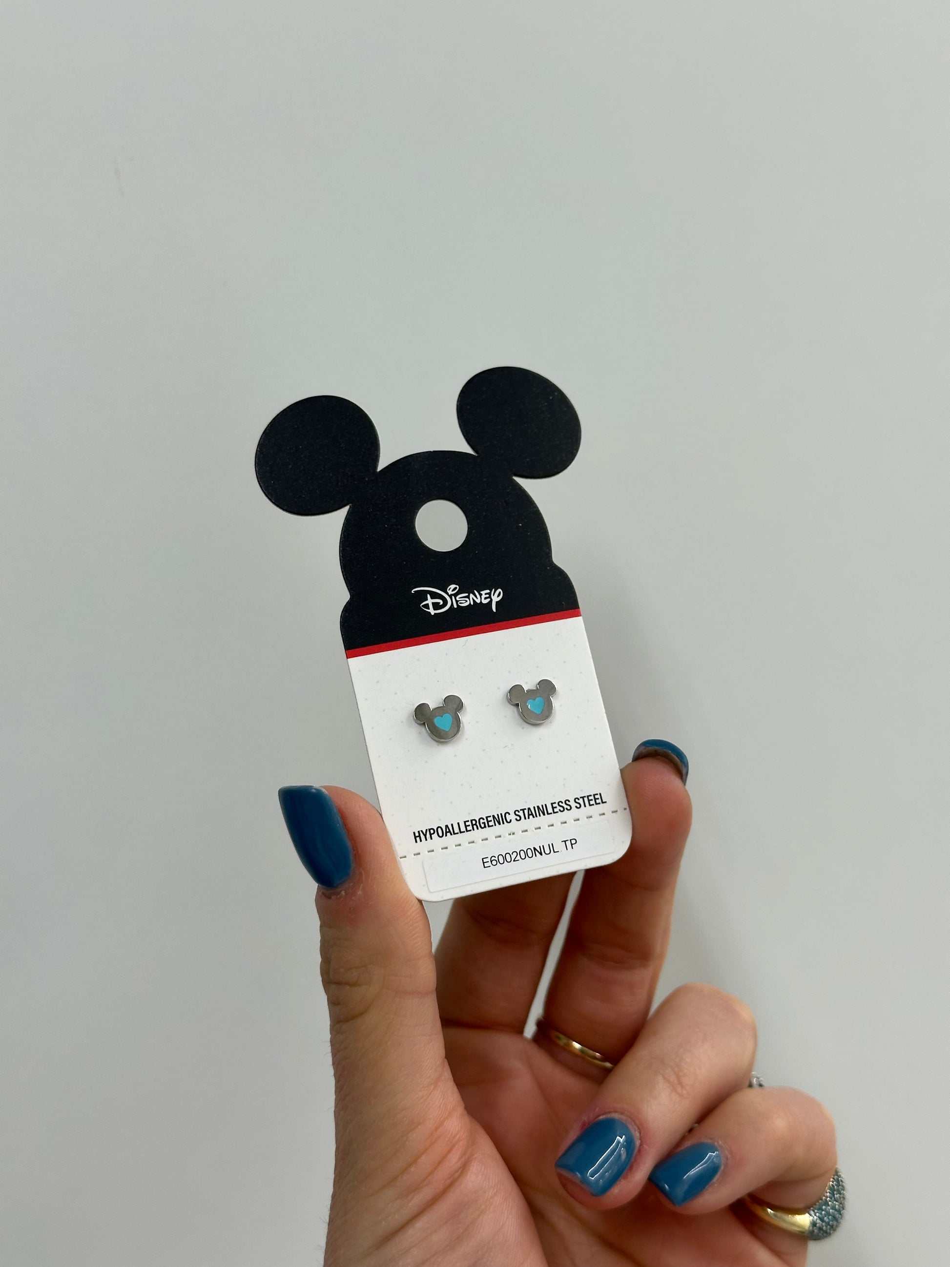 ORECCHINI DISNEY CUORE CELESTE