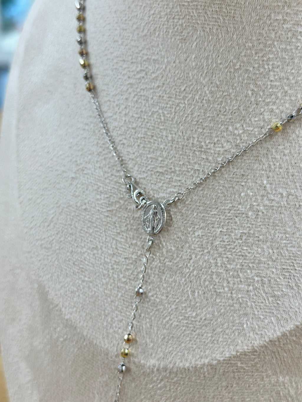 COLLANA ROSARIO MILLE LUCI ARGENTO 925