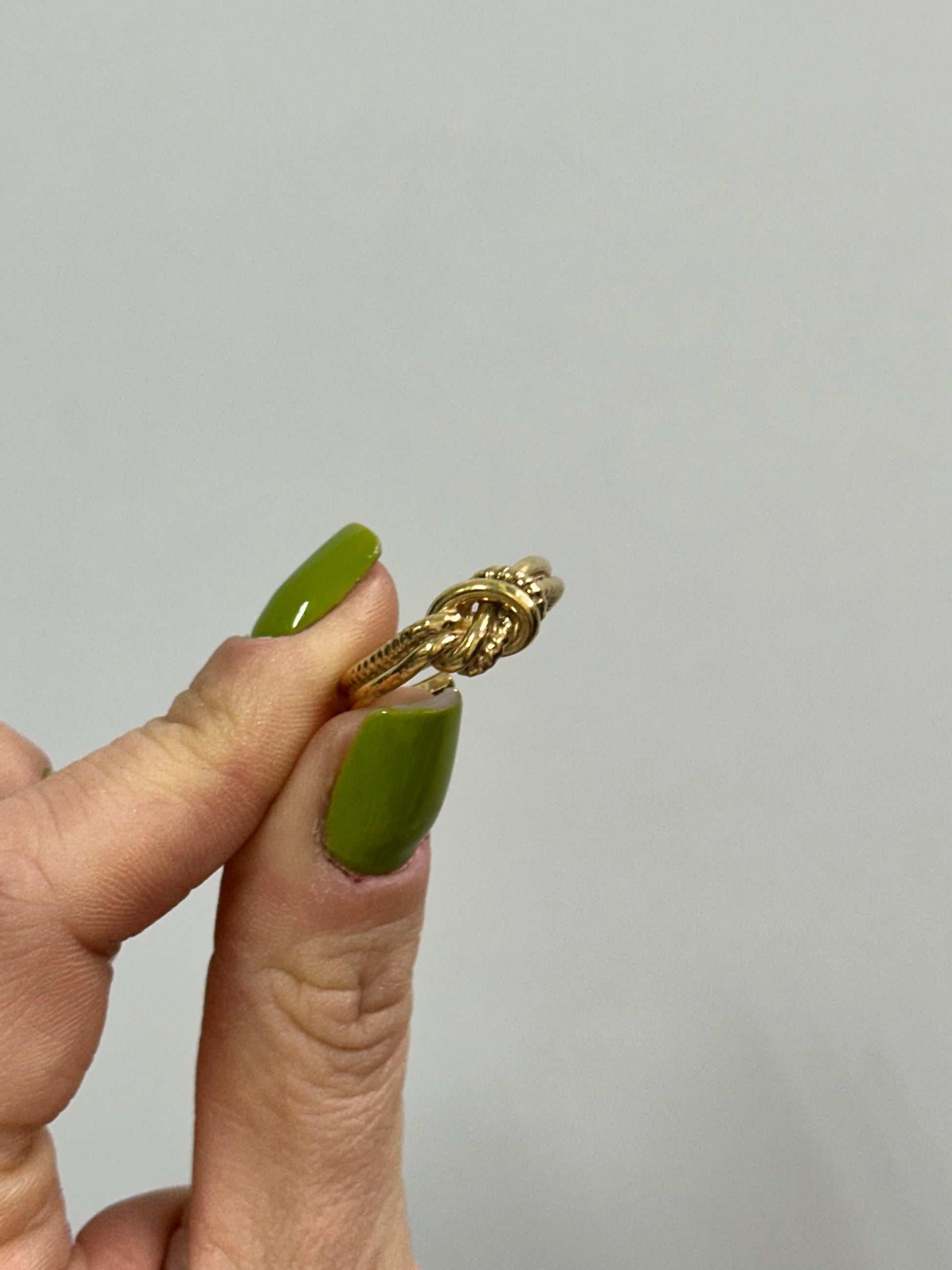 ANELLO LEGAME ARGENTO DORATO