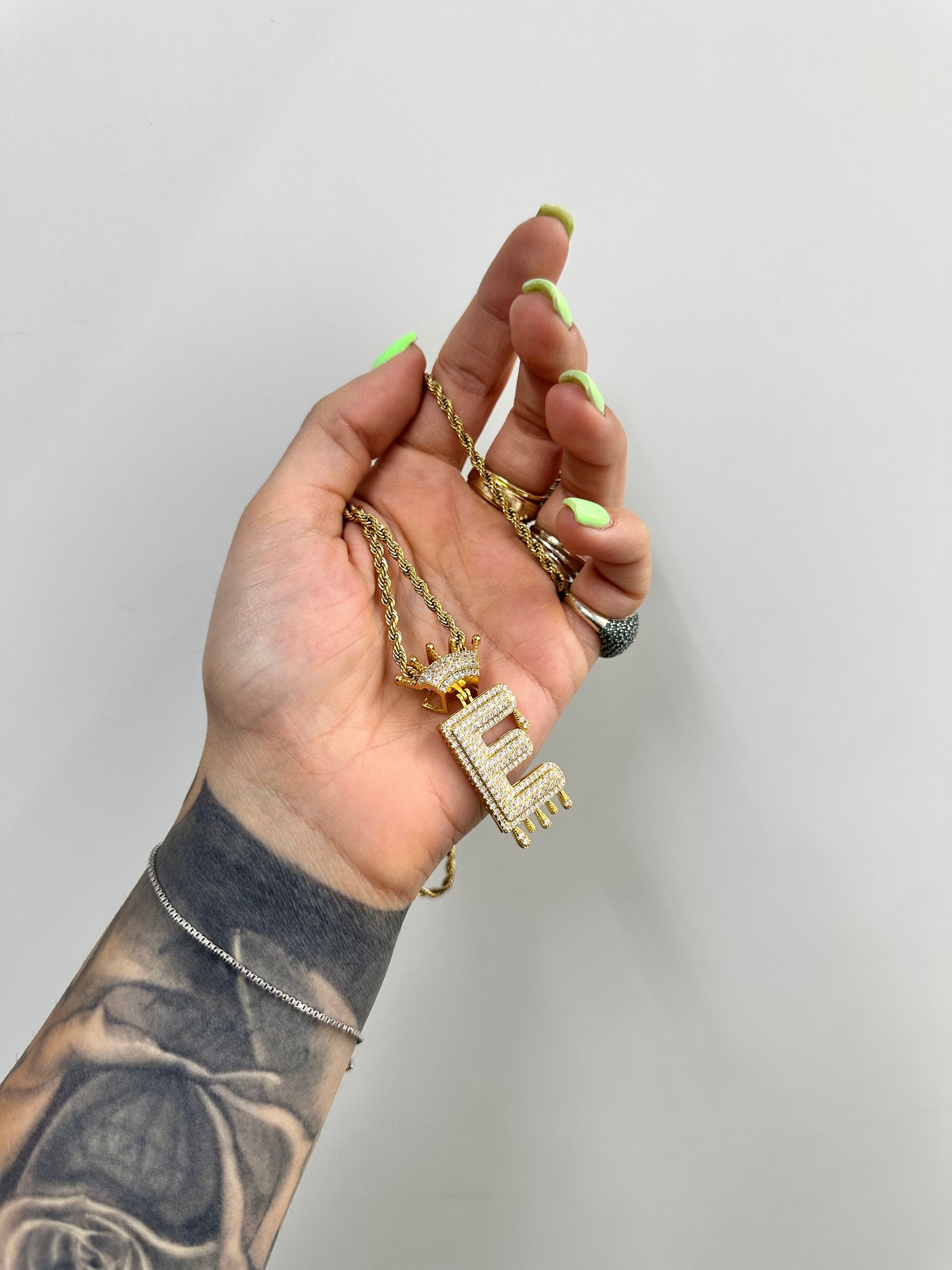 COLLANA INIZIALE DIFFERENT ACCIAIO