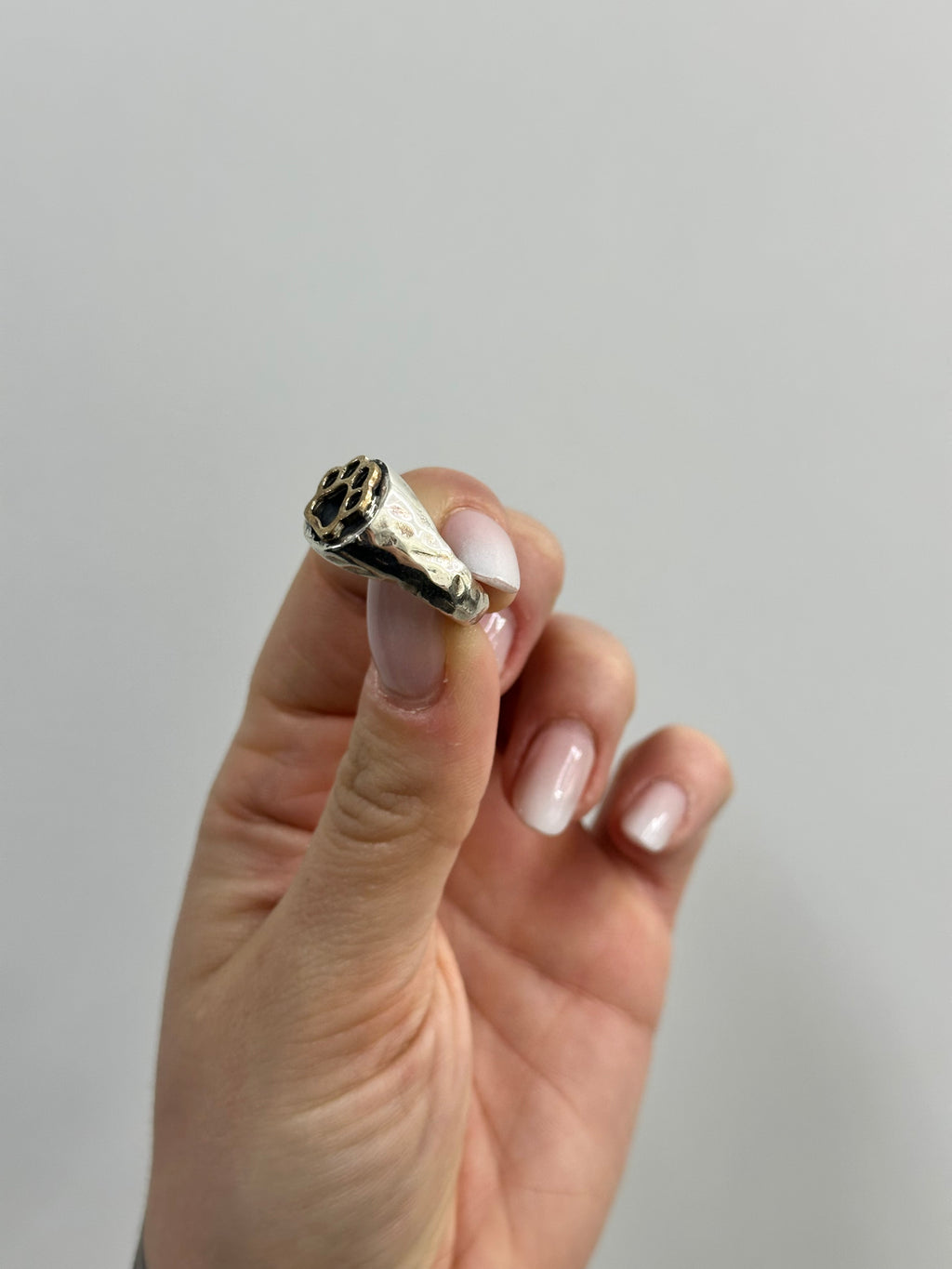 ANELLO CHEVALIER ARGENTO 925 CON ZAMPETTA