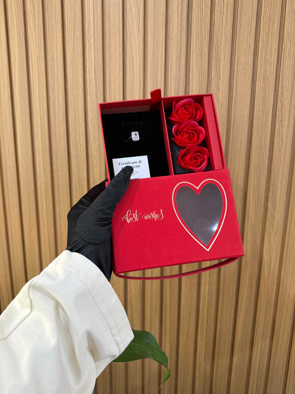 BOX SECRET CON ANELLO ANASTASIA ARGENTO 925