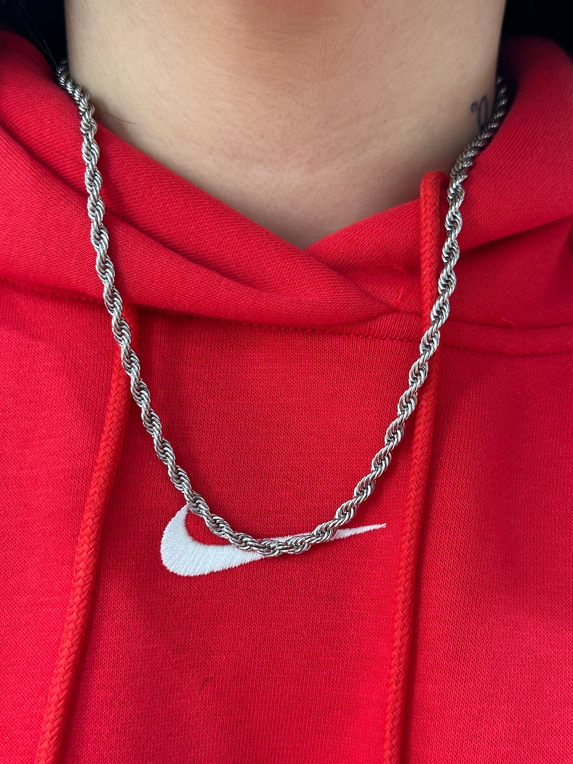 COLLANA LASER IN ACCIAIO