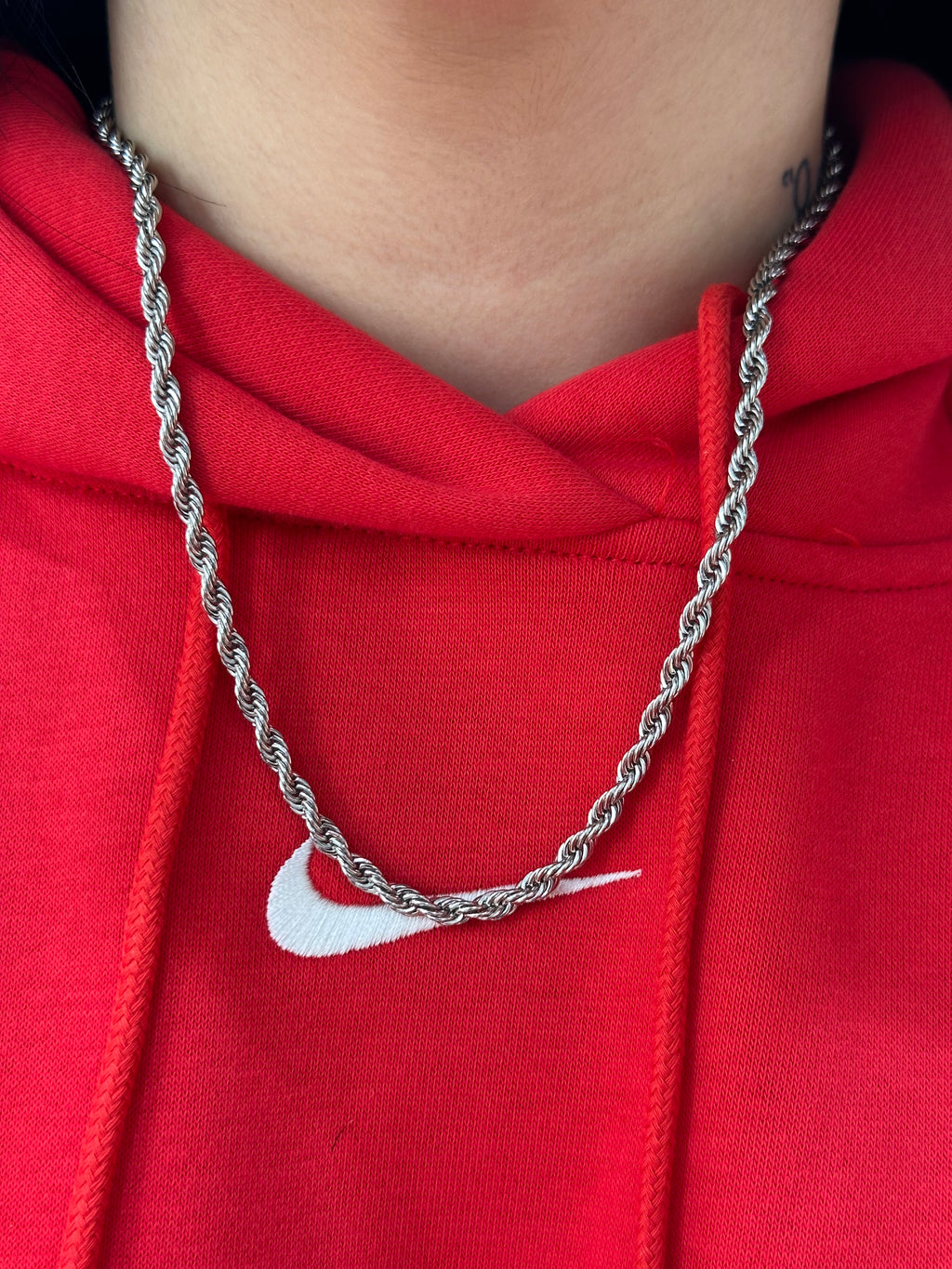 COLLANA LASER IN ACCIAIO