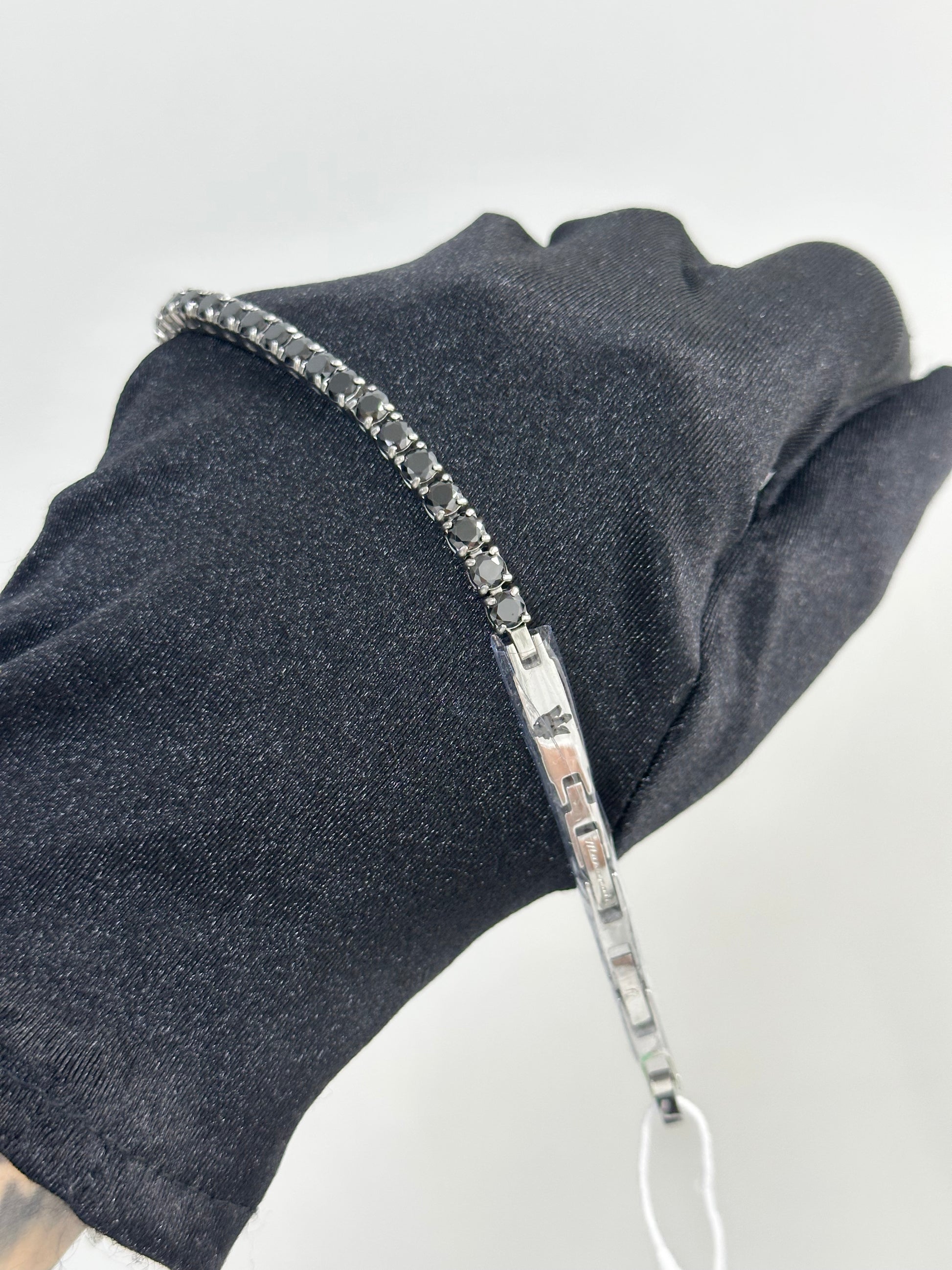 BRACCIALE TENNIS MASERATI TOTAL BLACK
