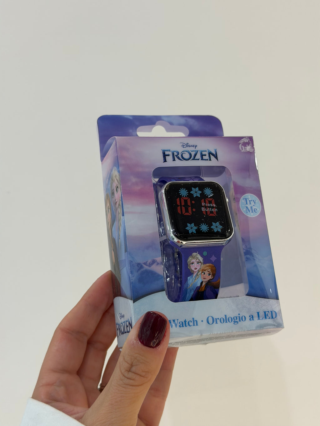 OROLOGIO FROZEN DISNEY LED