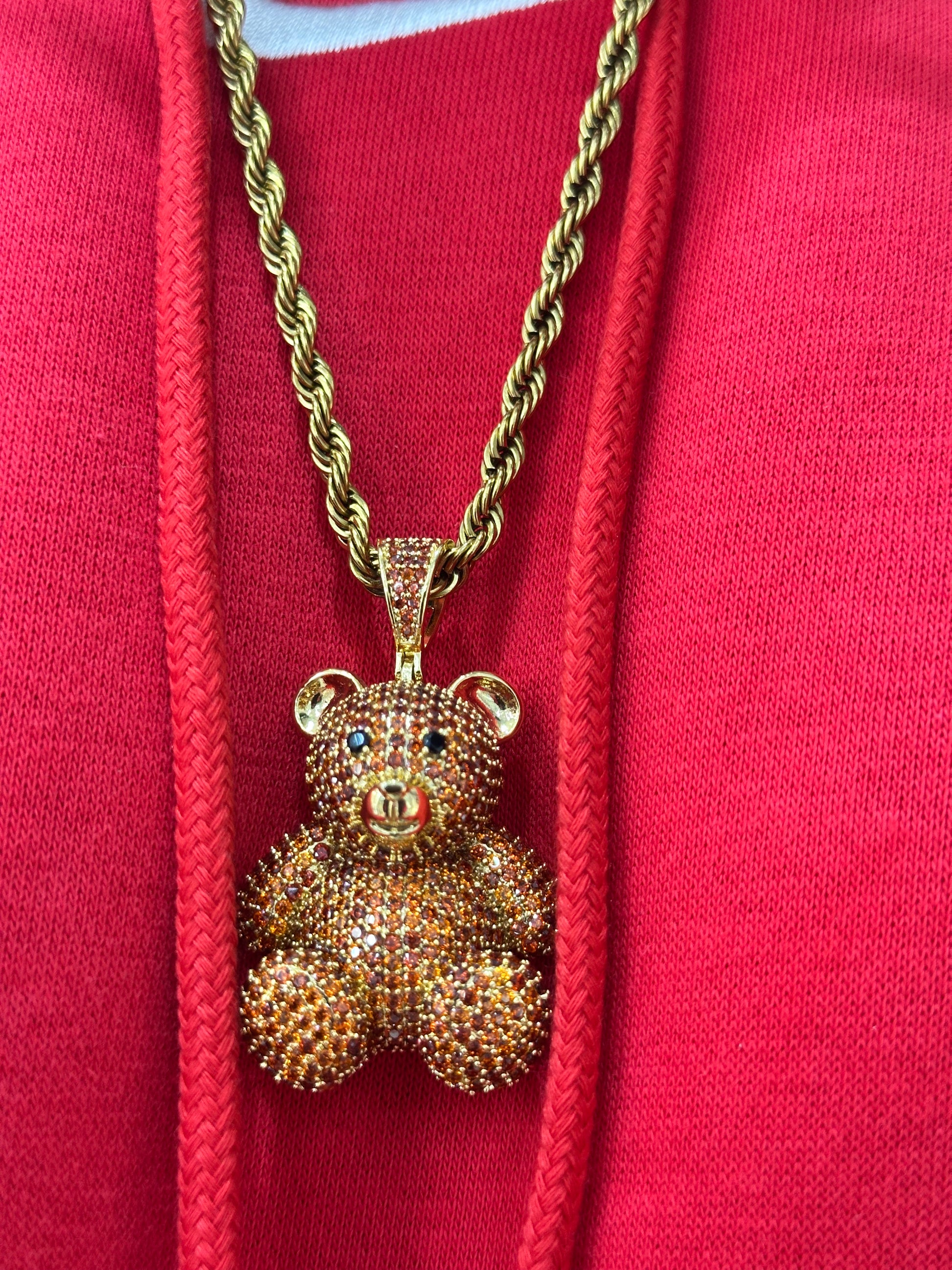 COLLANA MEGA TEDDY ACCIAIO