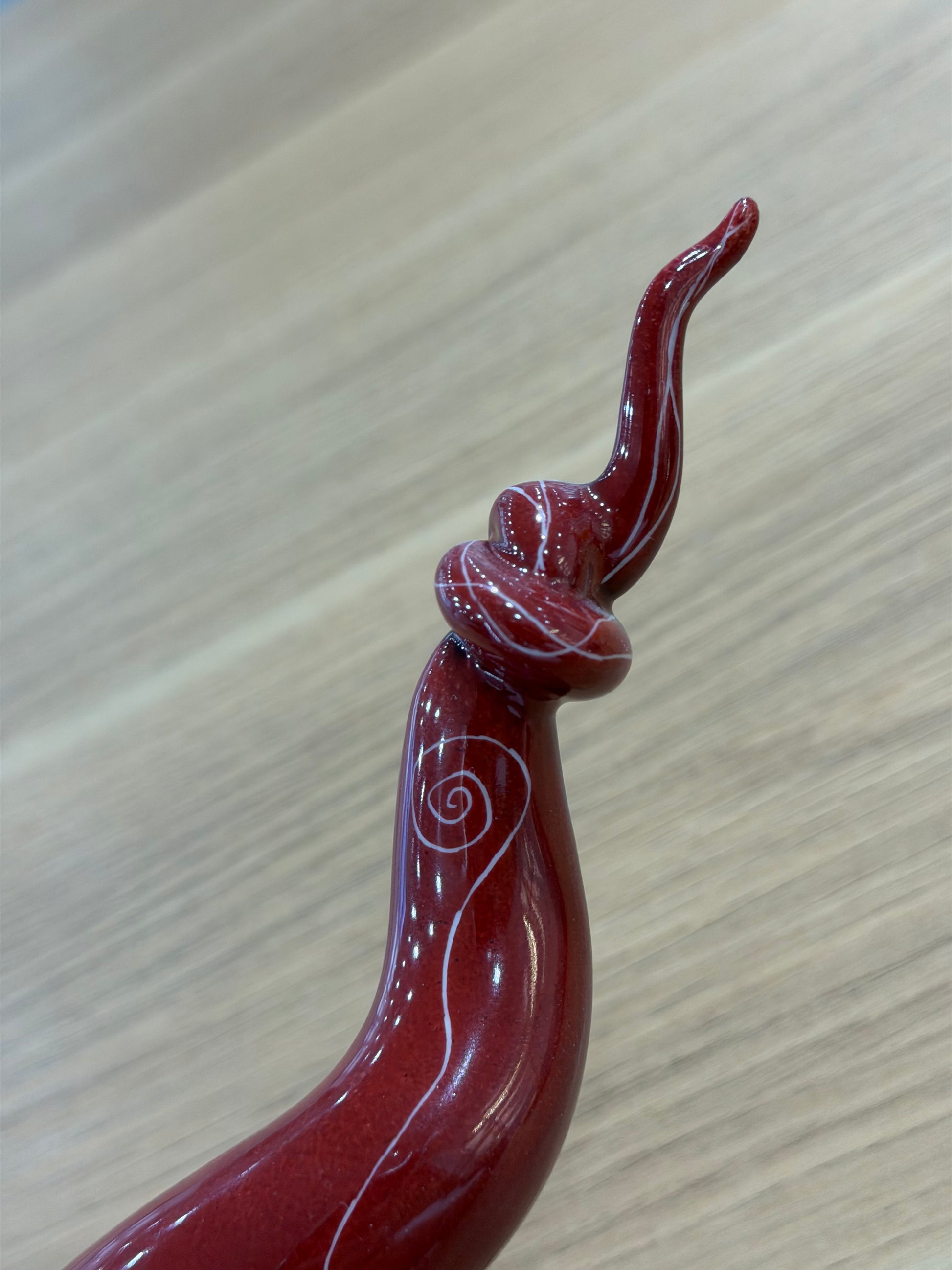 CORNO DI CERAMICA CU NA BONA CIORTA