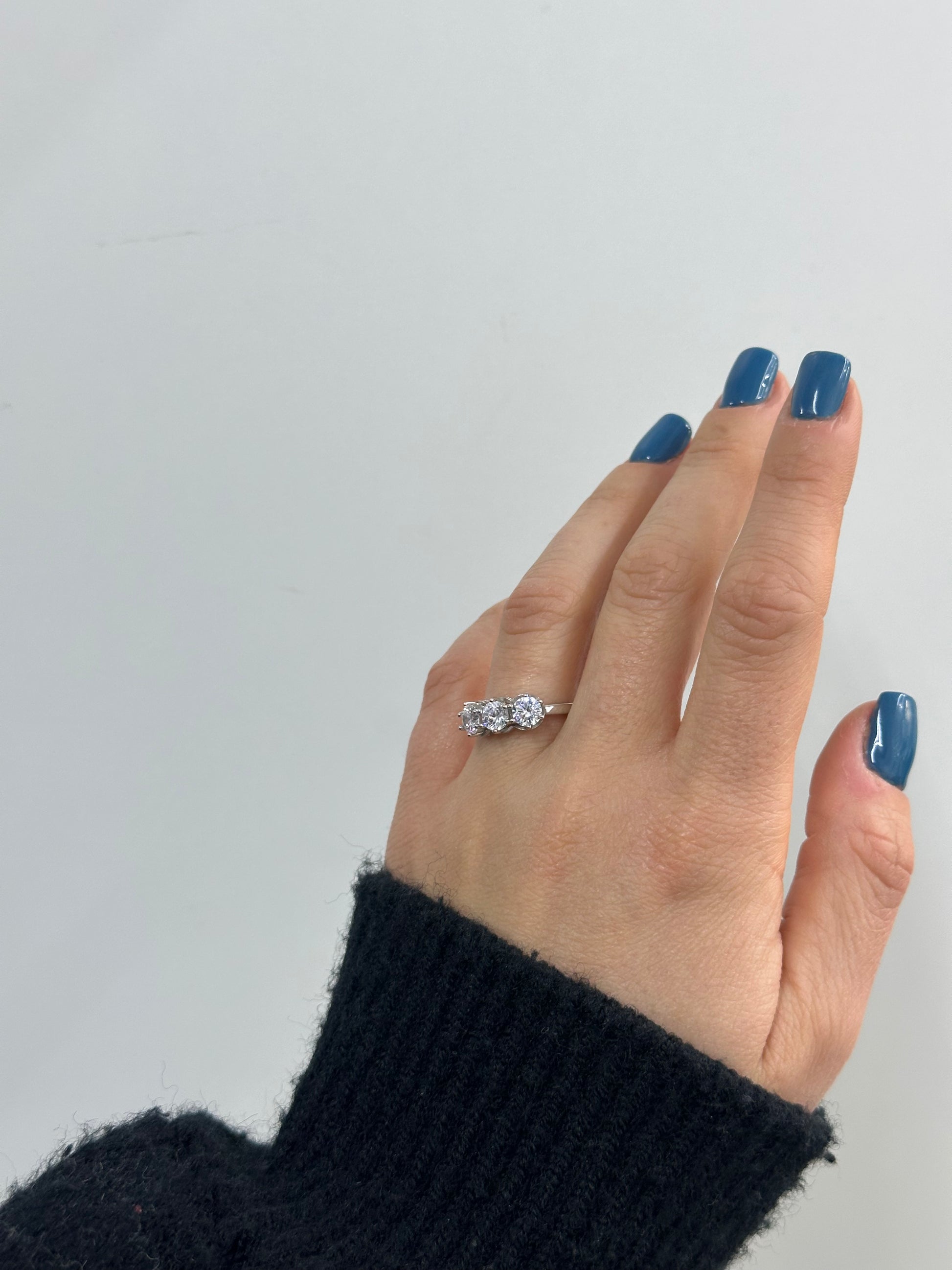 ANELLO TRILOGY ARGENTO
