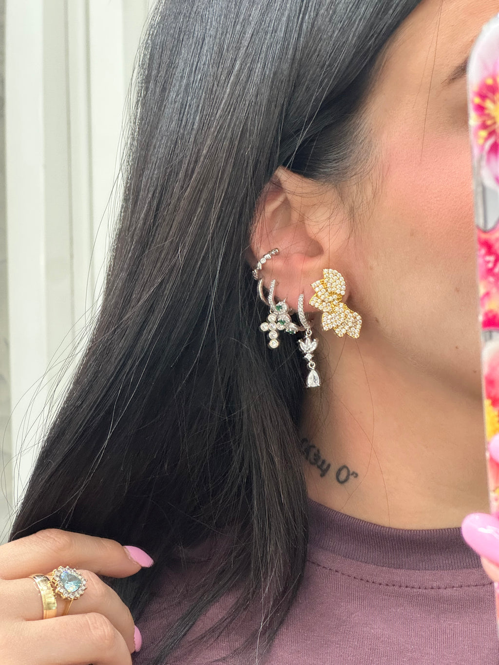 ORECCHINI WINGS ARGENTO 925