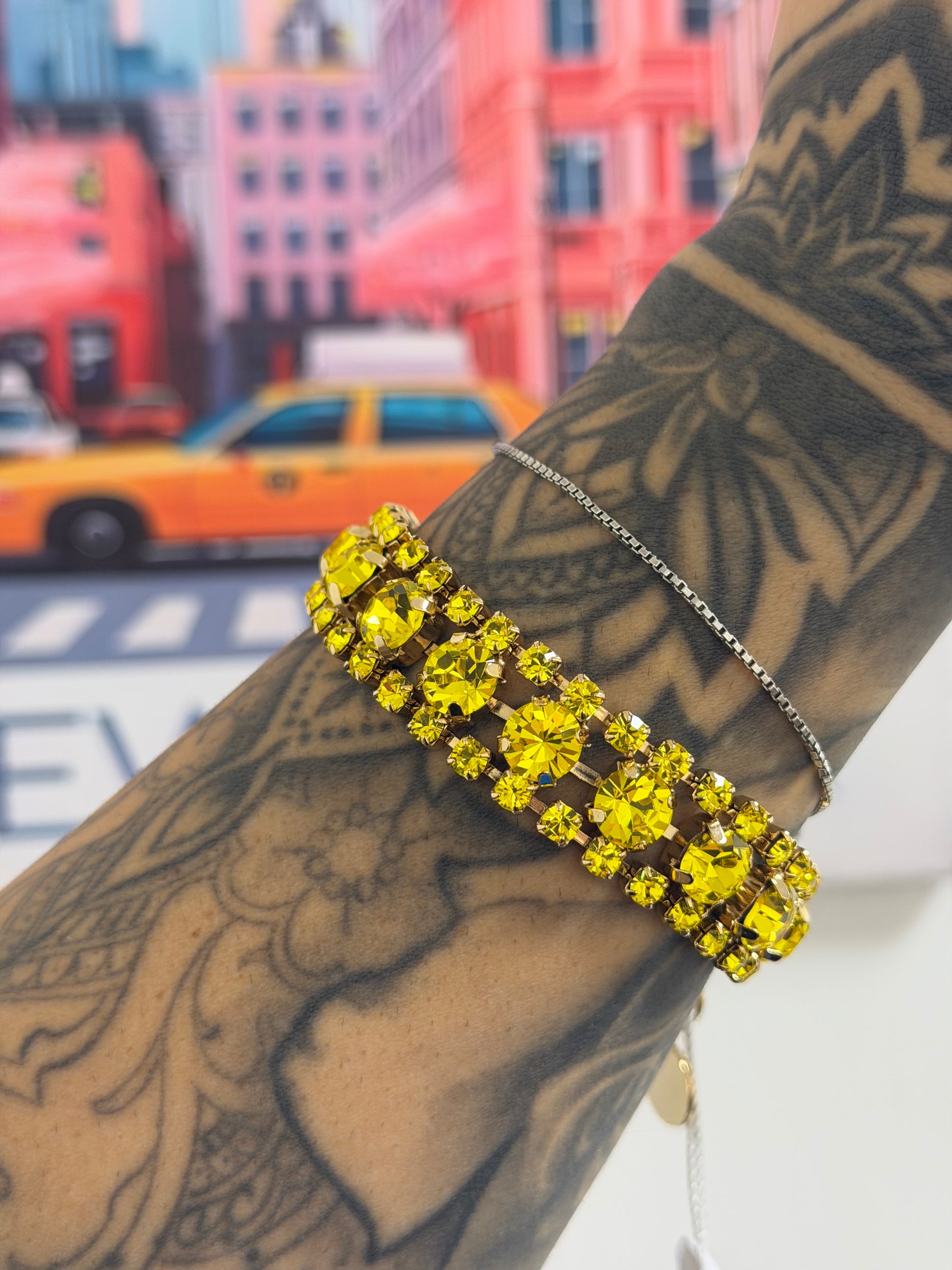 BRACCIALE YELLOW MEDIUM SAKI