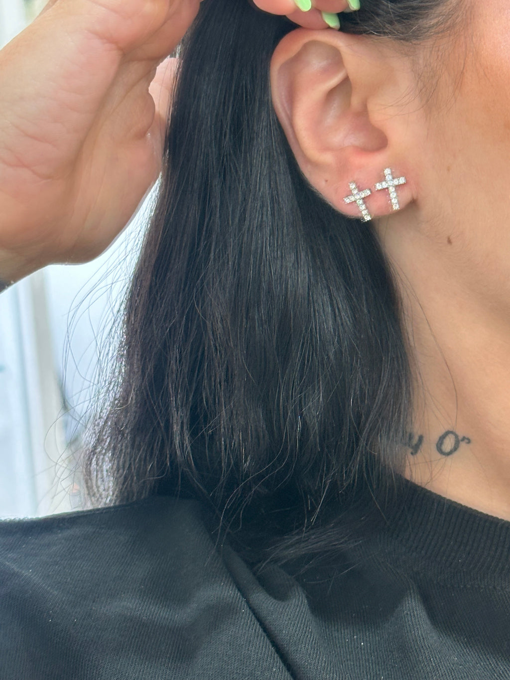 ORECCHINI DAZZLY BIANCHI S'AGAPO