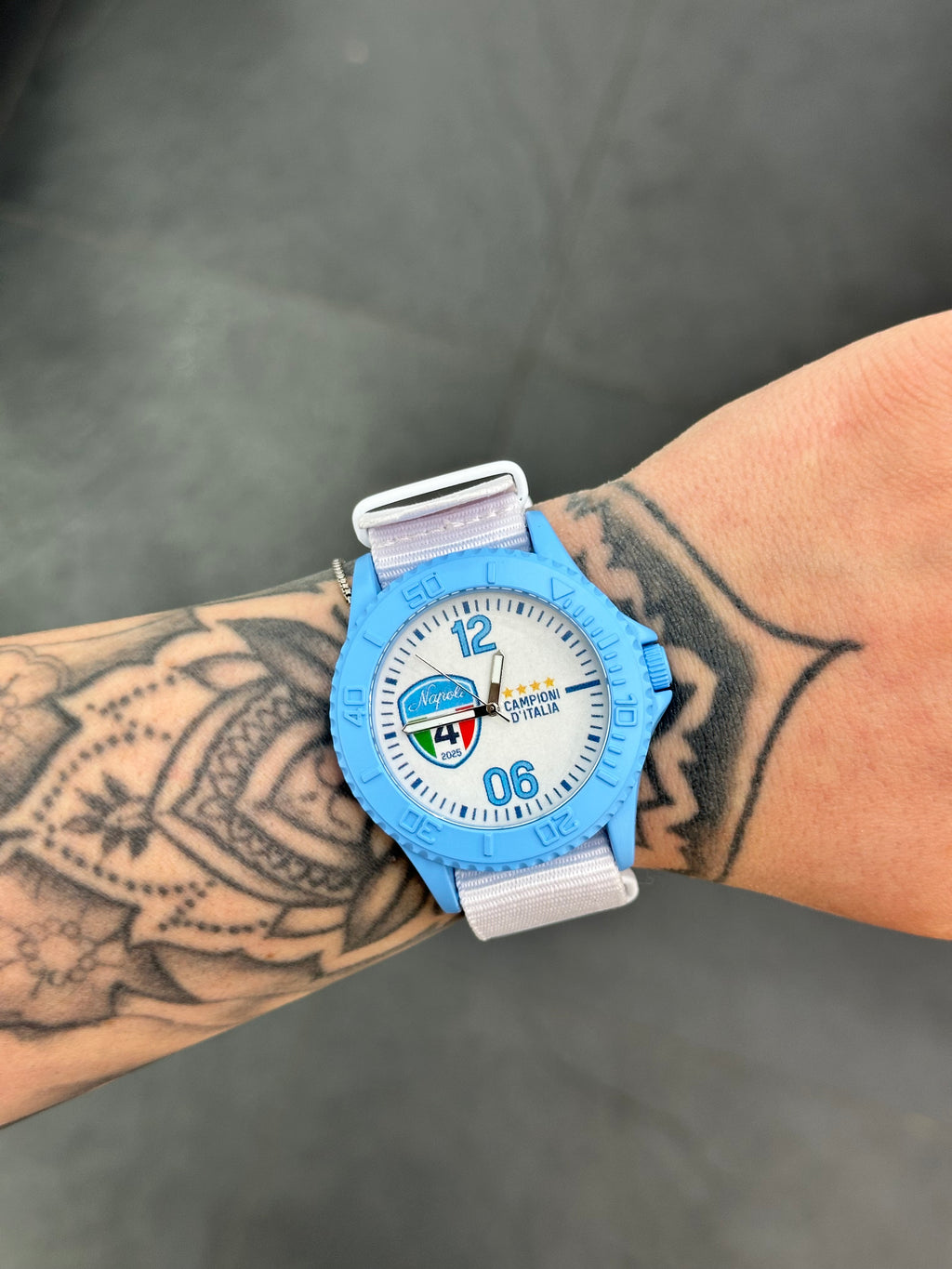 OROLOGIO NAPOLI CAMPIONE BICOLORE