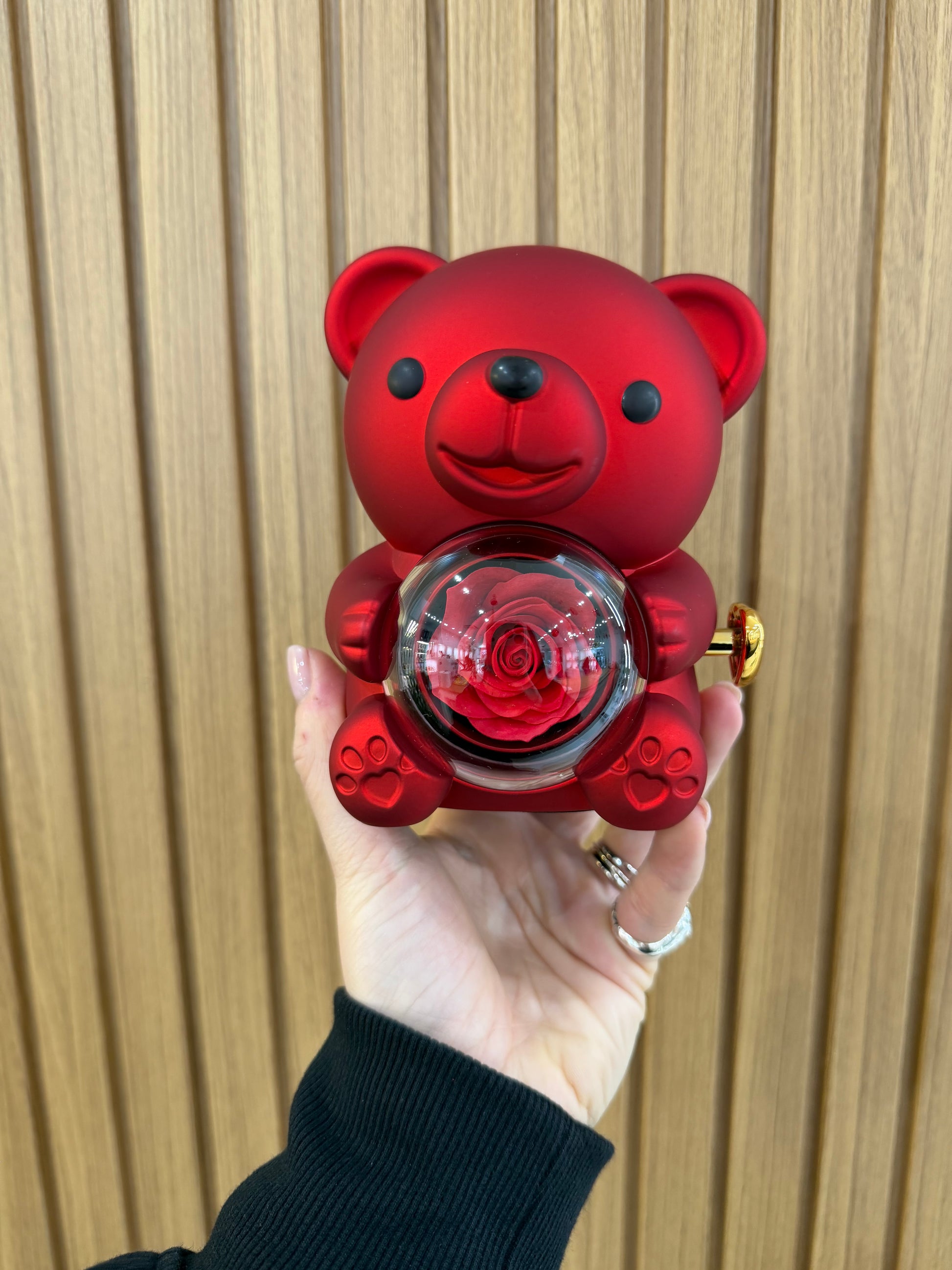 BOX MINI TEDDY CON COLLANA CUORICINO TRAFORATO ARGENTO 925