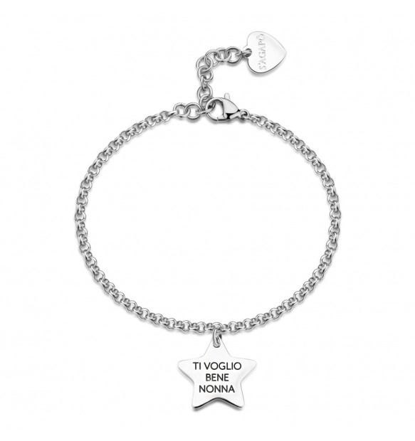 BRACCIALE S'AGAPO TI VOGLIO BENE NONNA