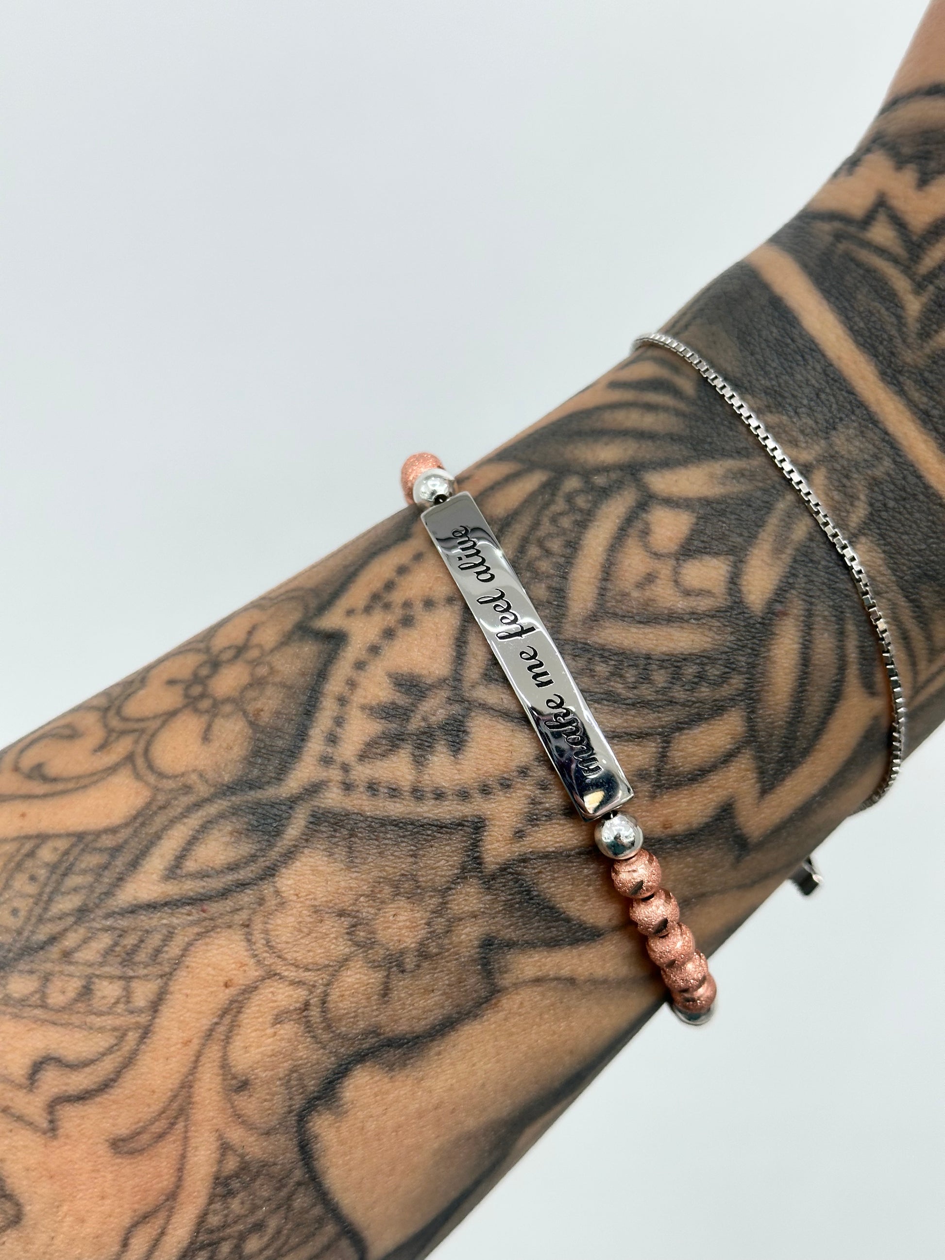 BRACCIALE DEDICATION MAKE ME FEEL ALIVE