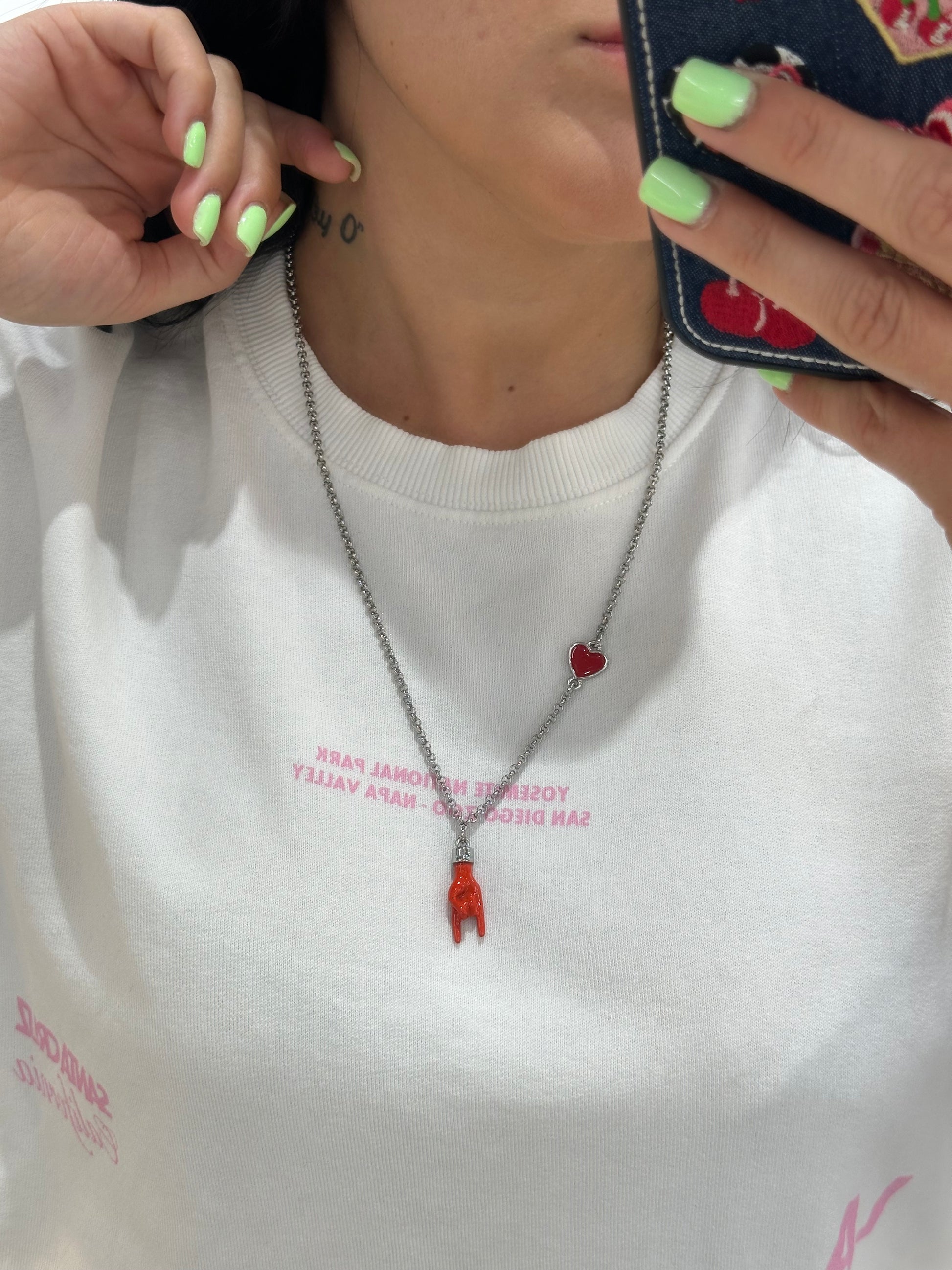 COLLANA AMO NAPOLI SCARAMANTICA