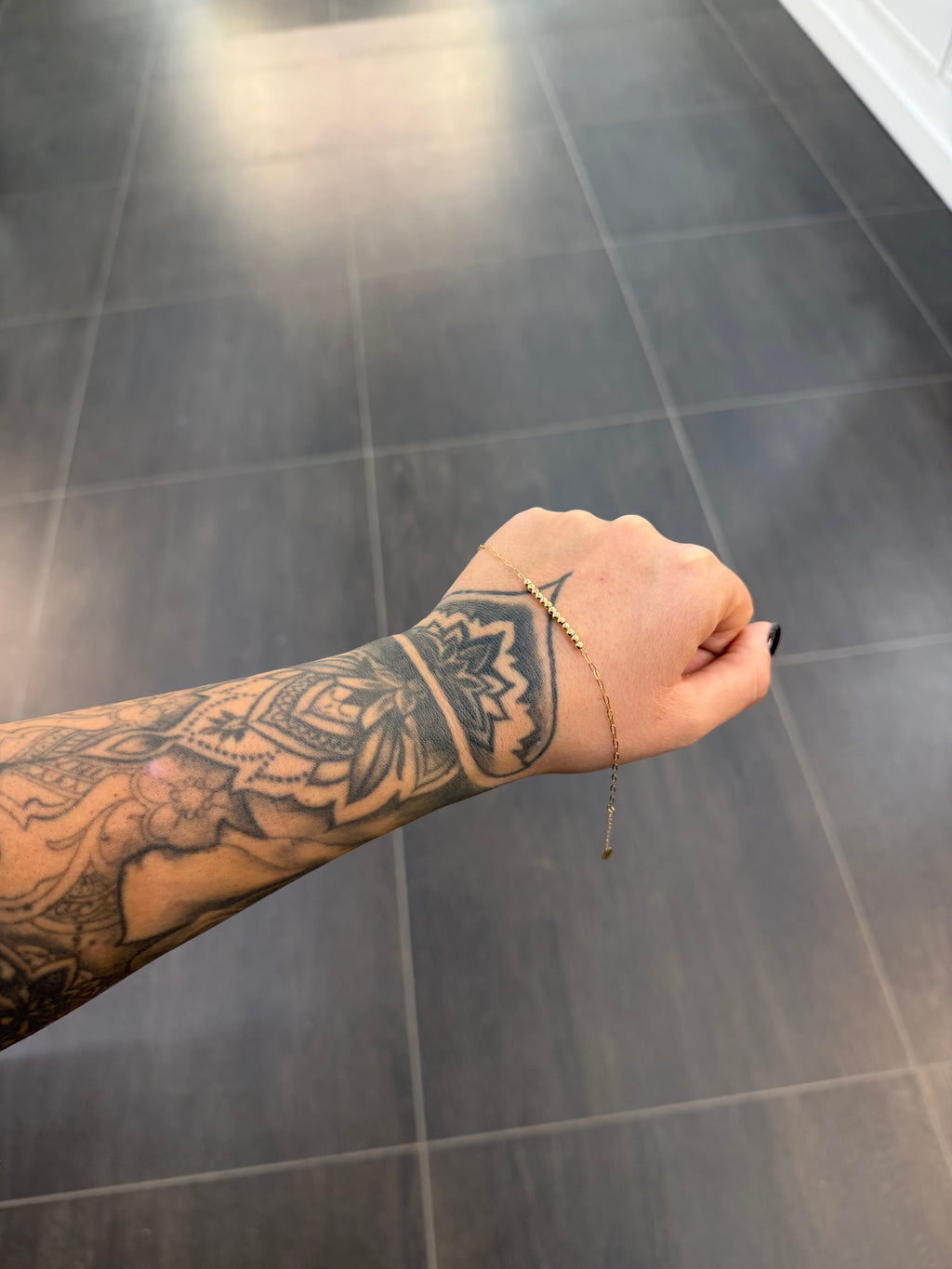 BRACCIALE ORO 18KT SFERE SEMPLICI