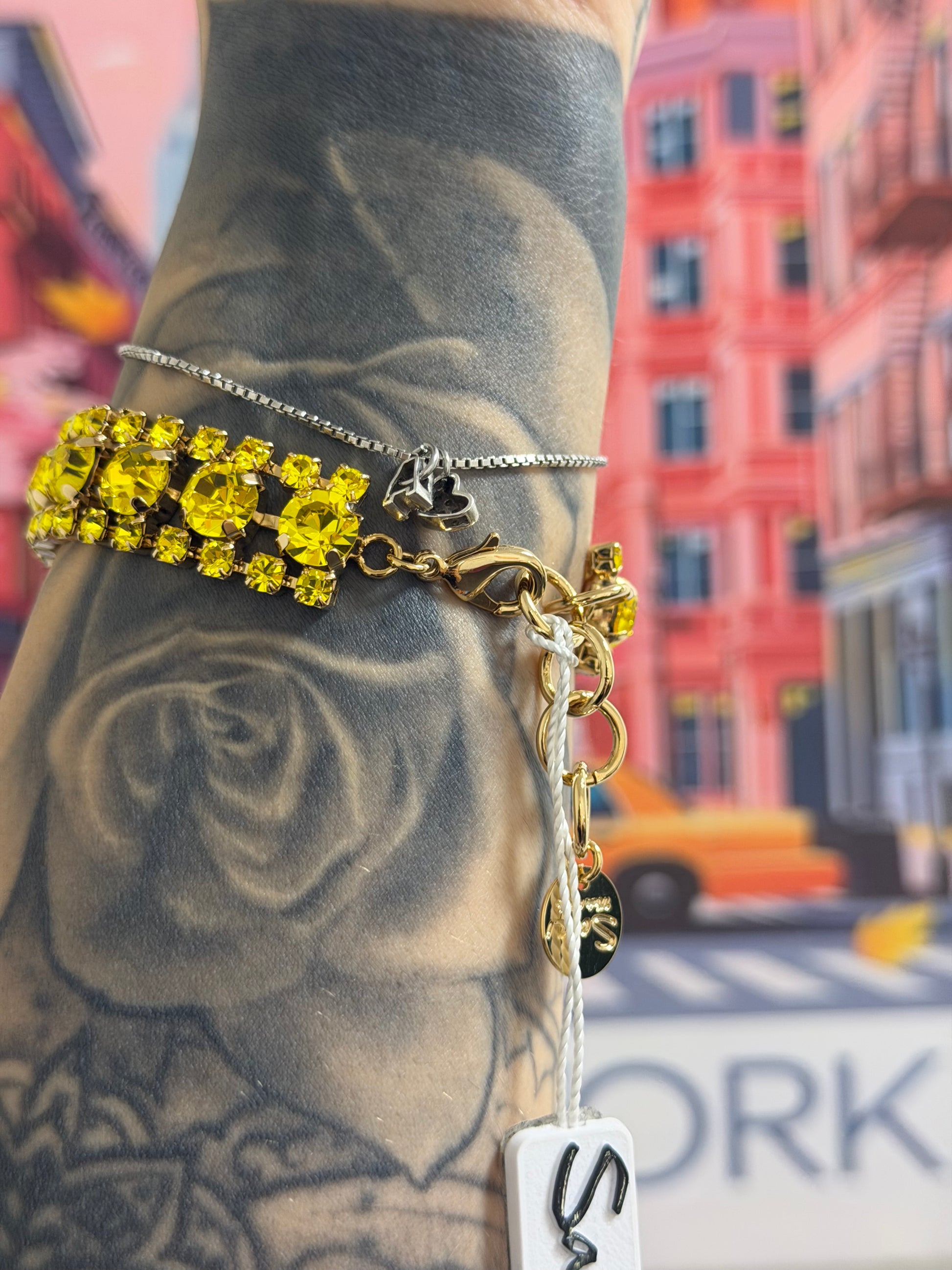 BRACCIALE YELLOW MEDIUM SAKI