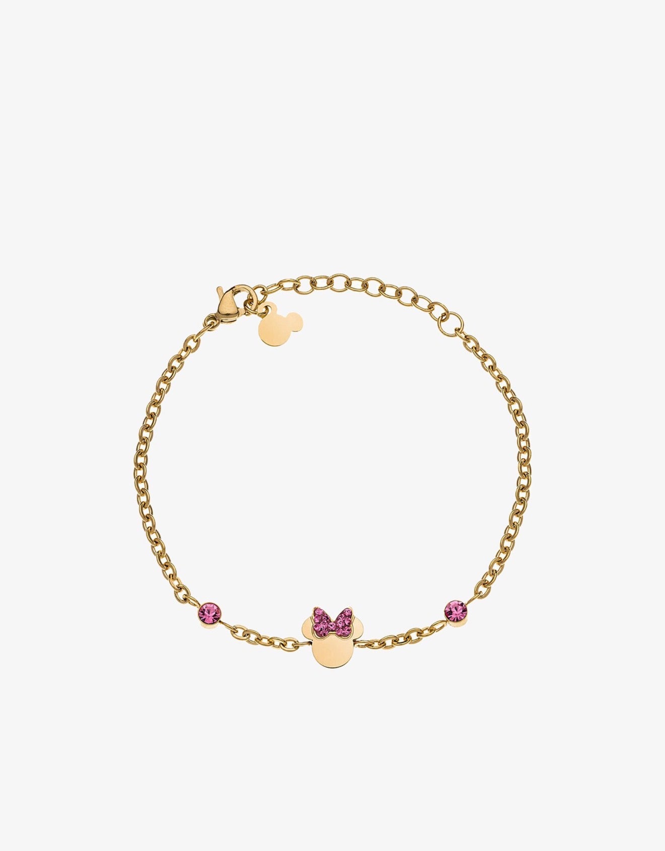BRACCIALE MINNIE FIOCCO ROSA DISNEY