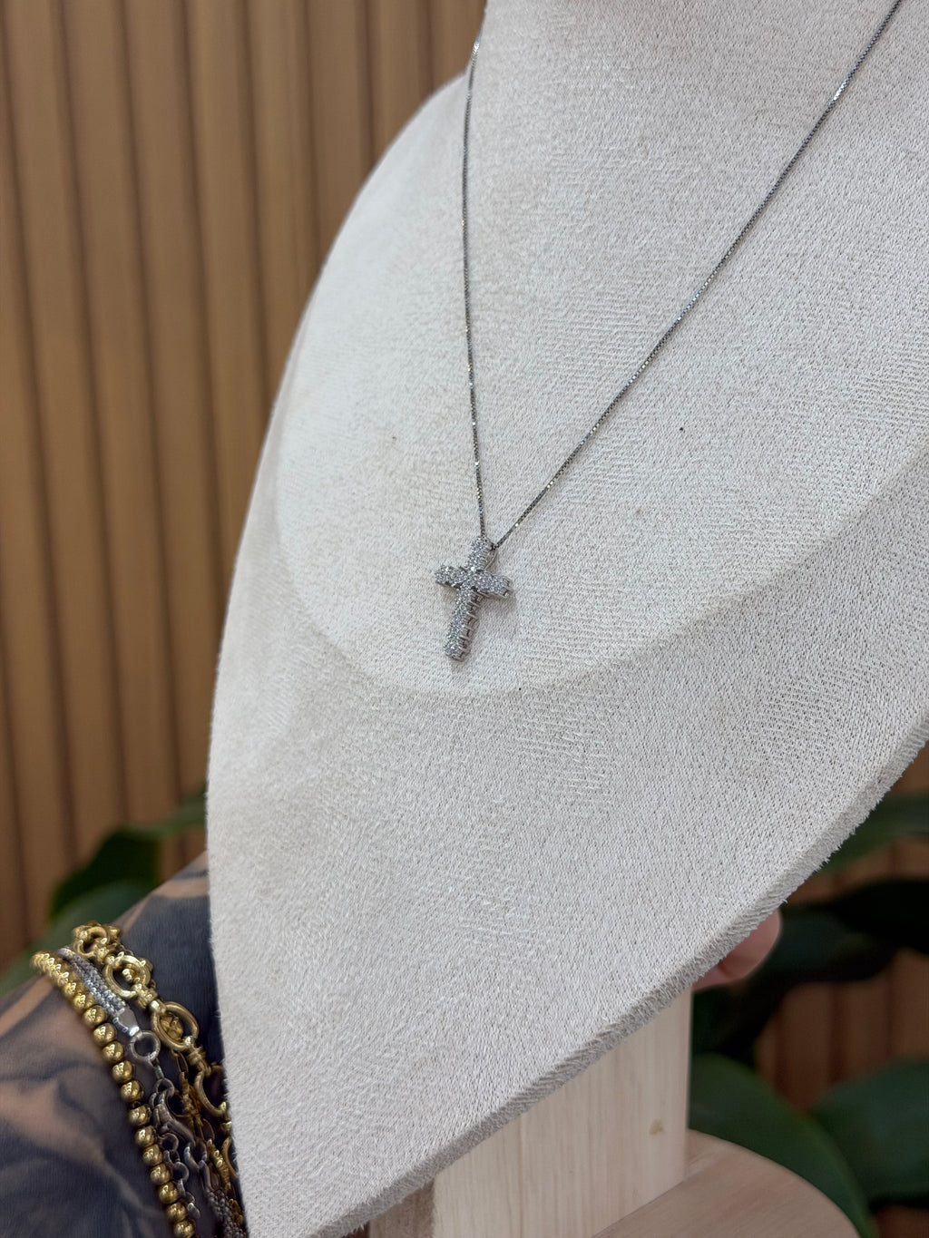 COLLANA ARGENTO 925 CON CROCE FLAWLESS