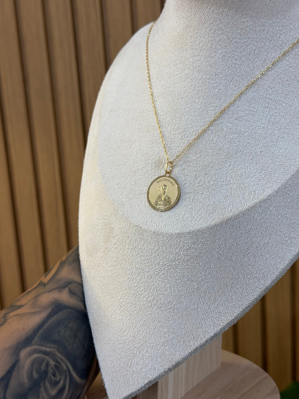 COLLANA SAN GENNARO ORO 18KT