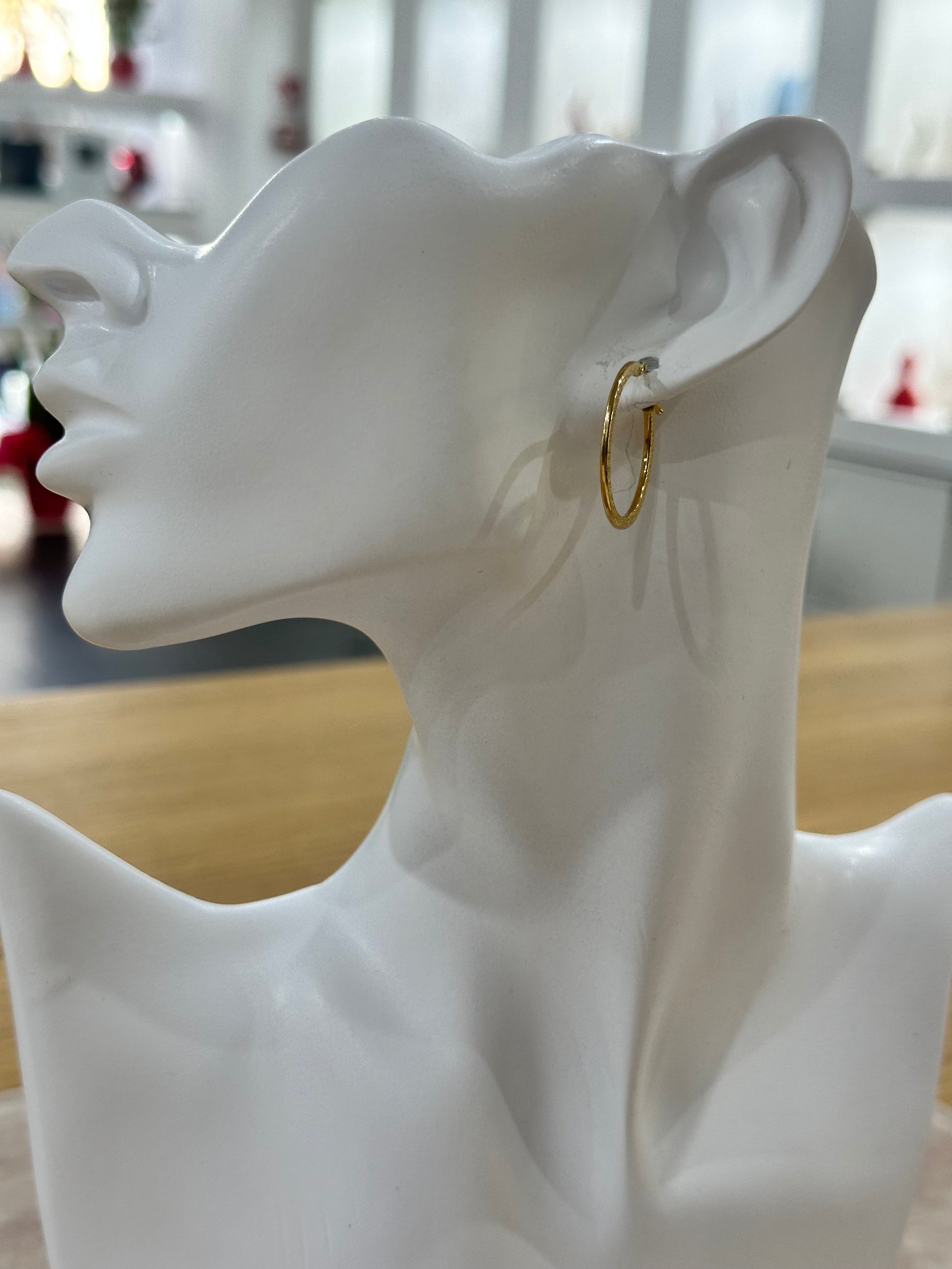CERCHI IN ORO 18KT CON GRECA