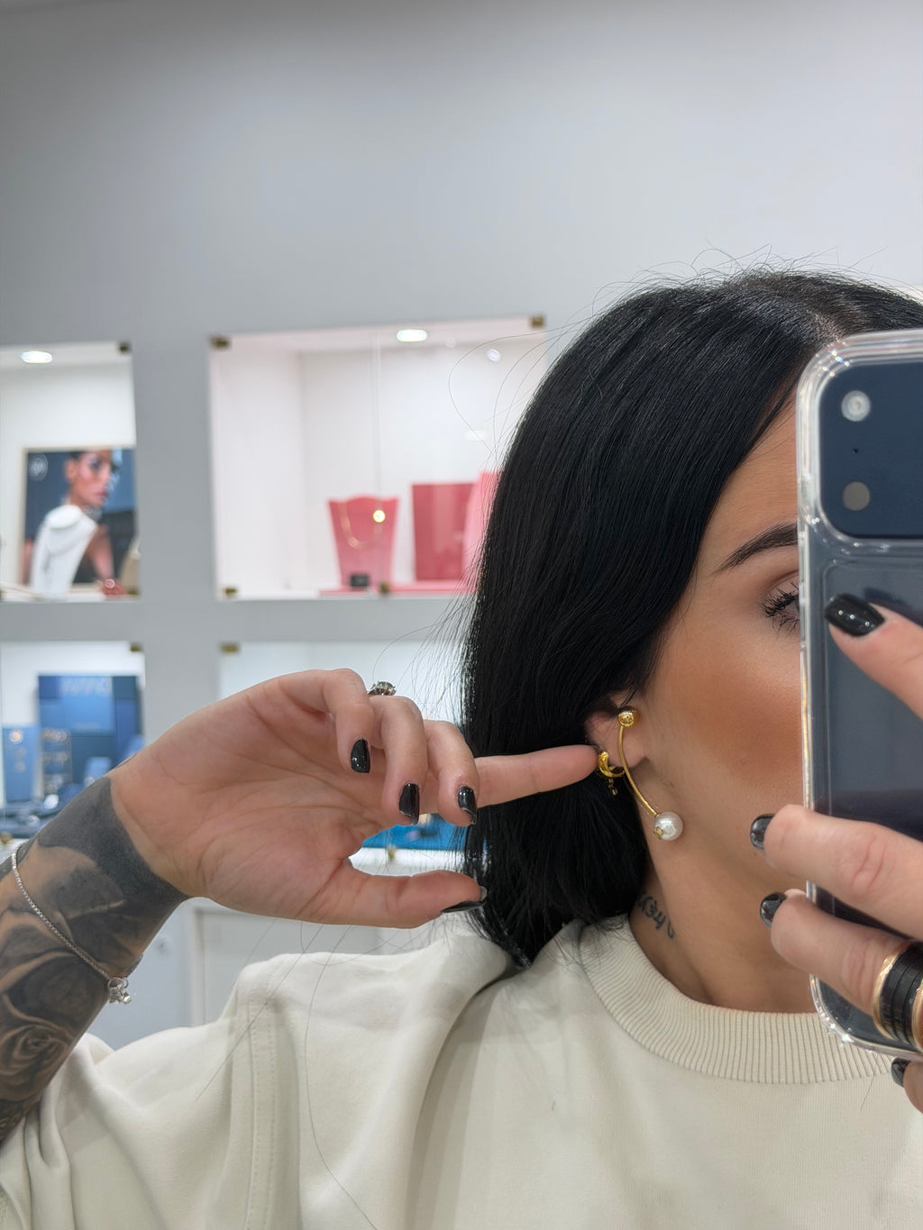 ORECCHINI PERLE LIU JO