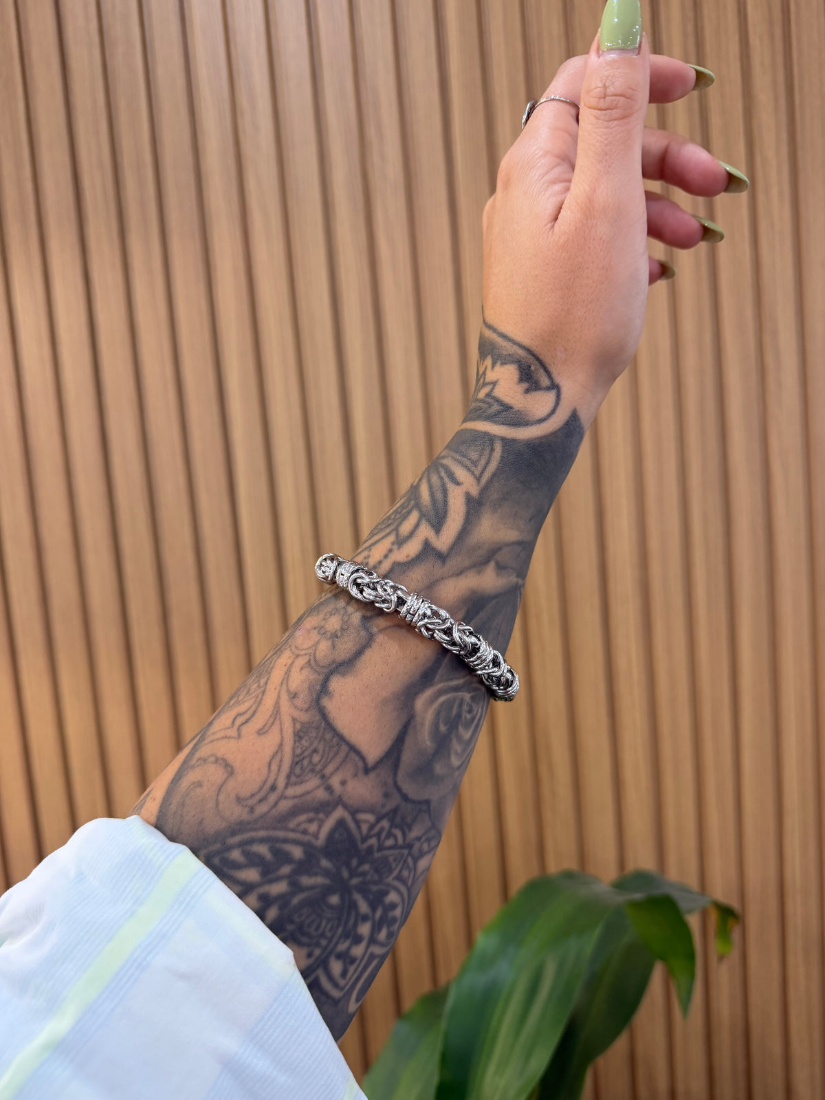 BRACCIALE EMPIRE IN ACCIAIO
