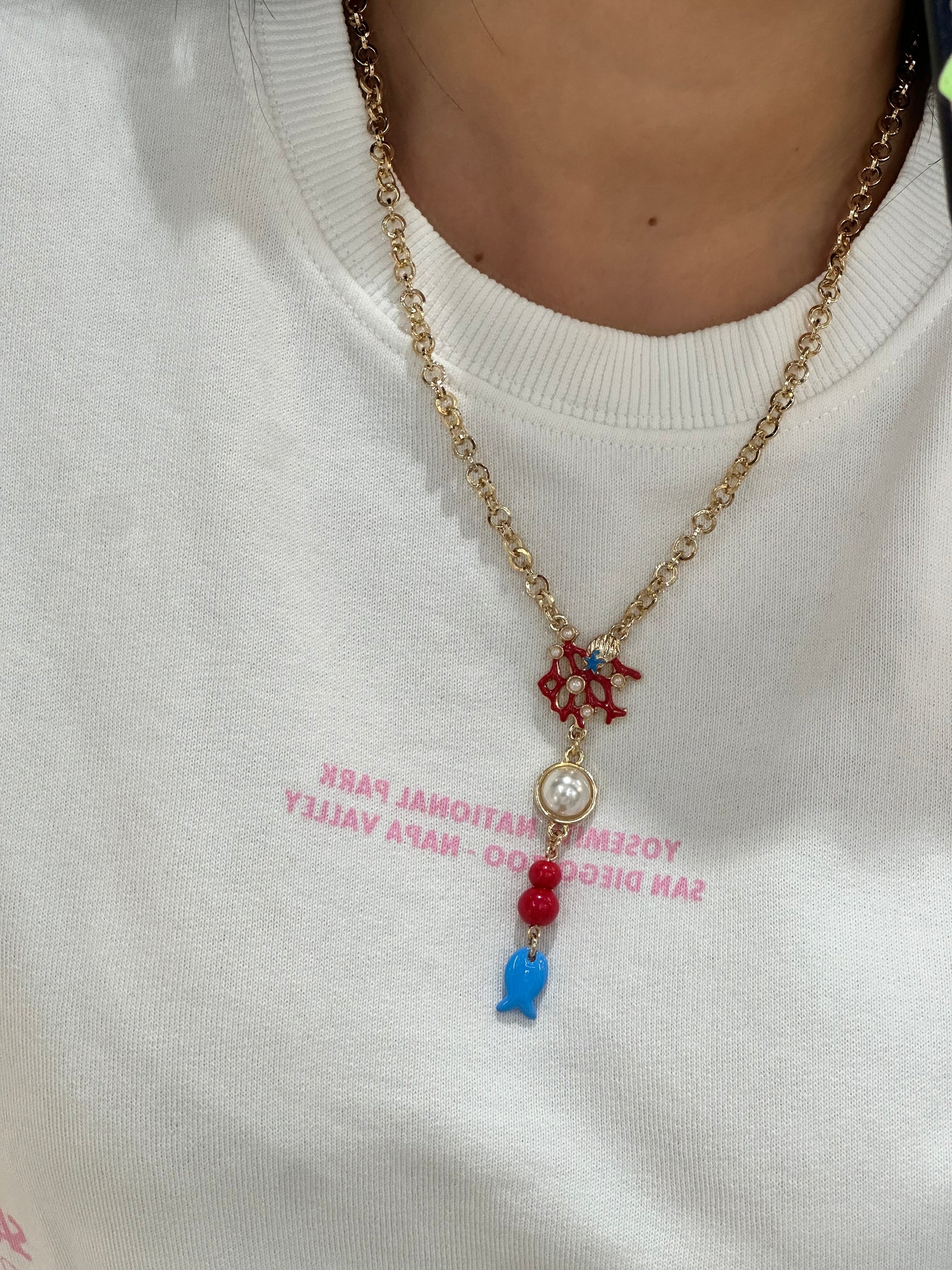 COLLANA AMO CAPRI SEA